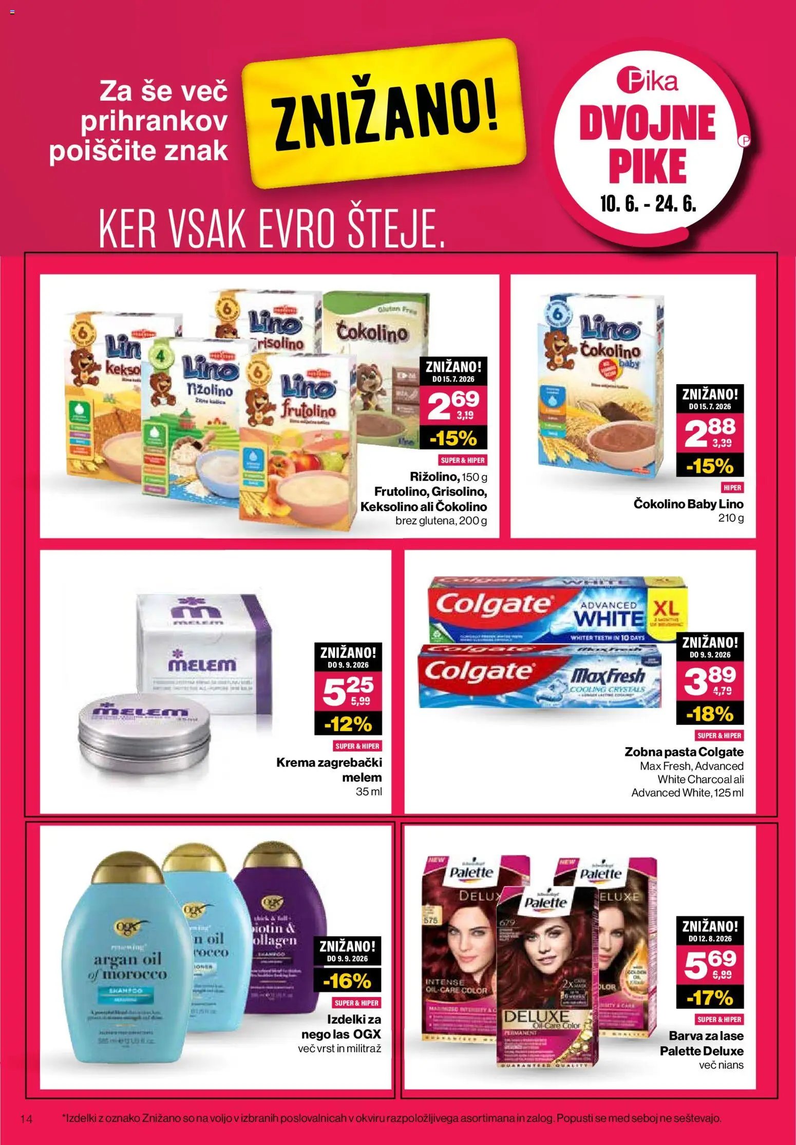 Mercator katalog Kozmetika