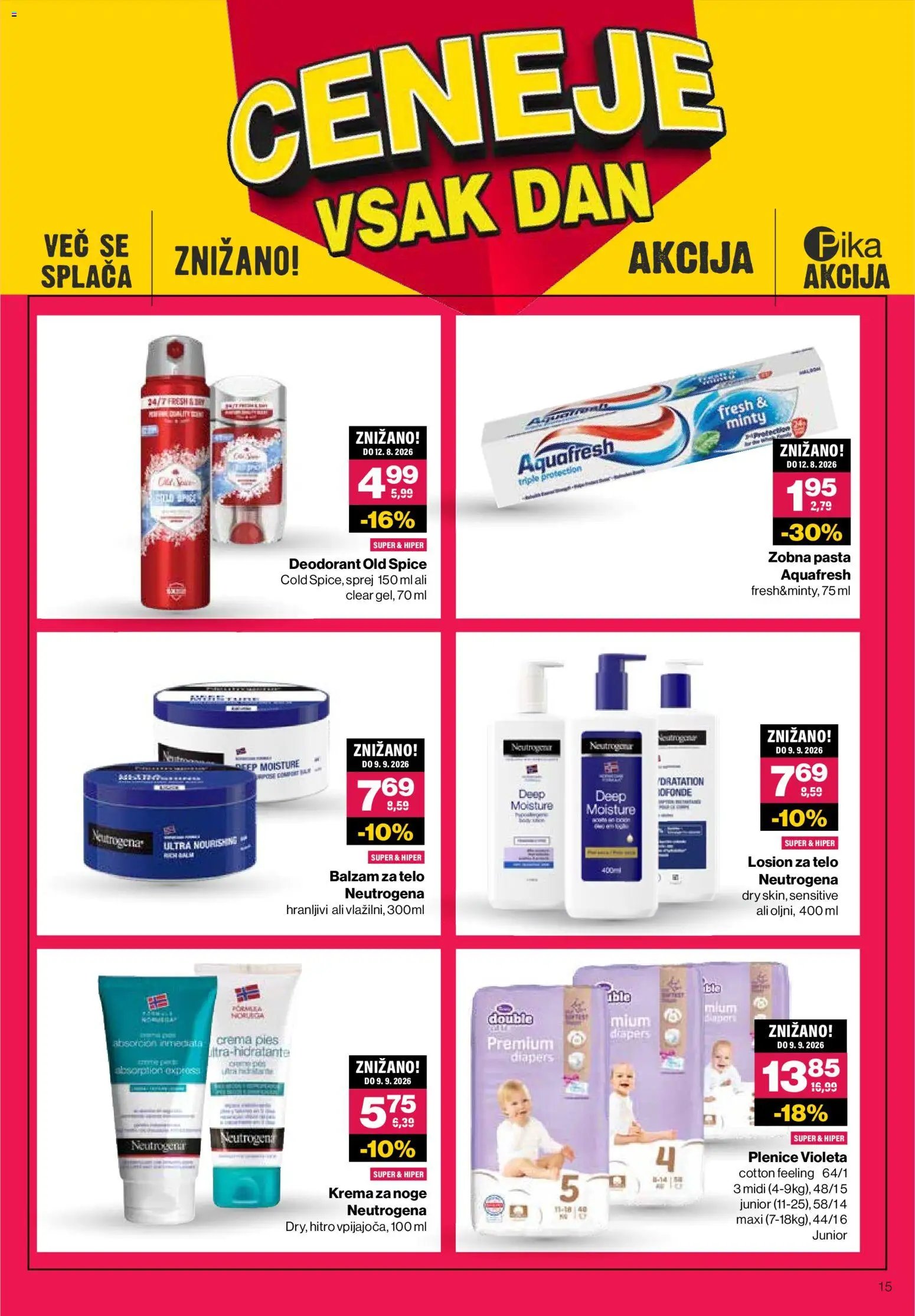Mercator katalog Kozmetika