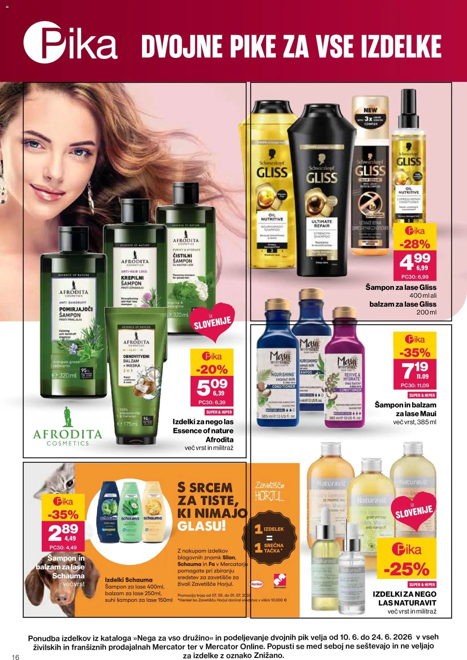 Mercator katalog Kozmetika