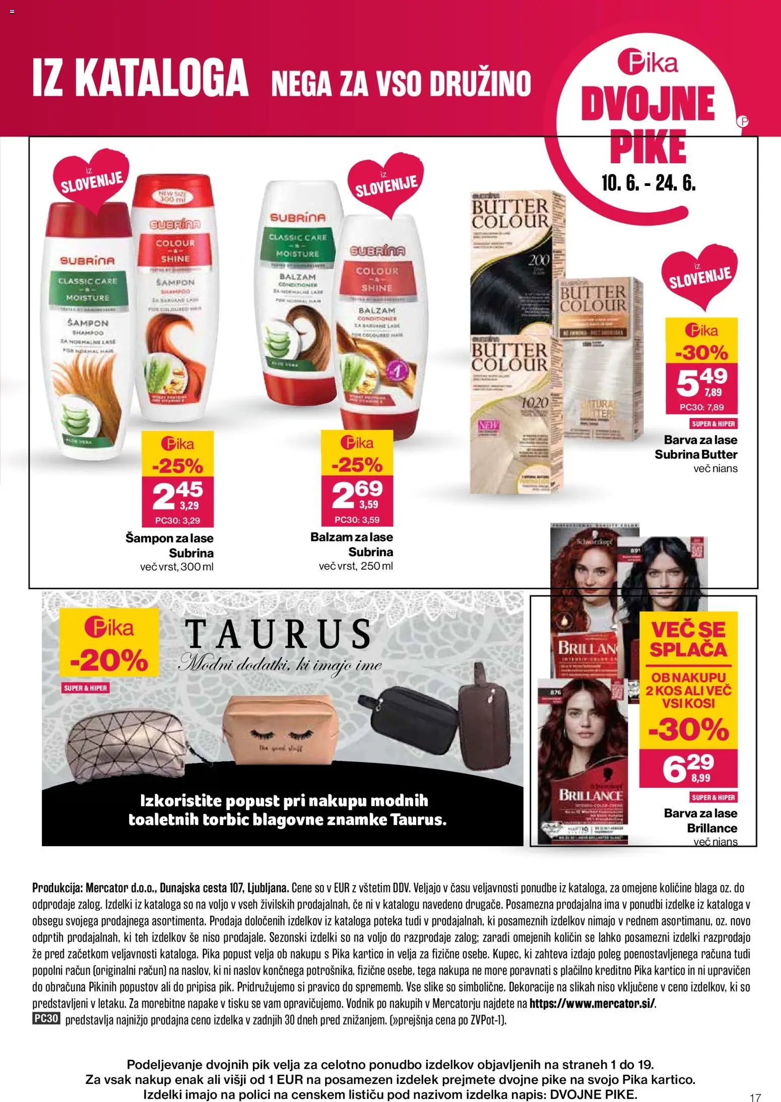 Mercator katalog Kozmetika