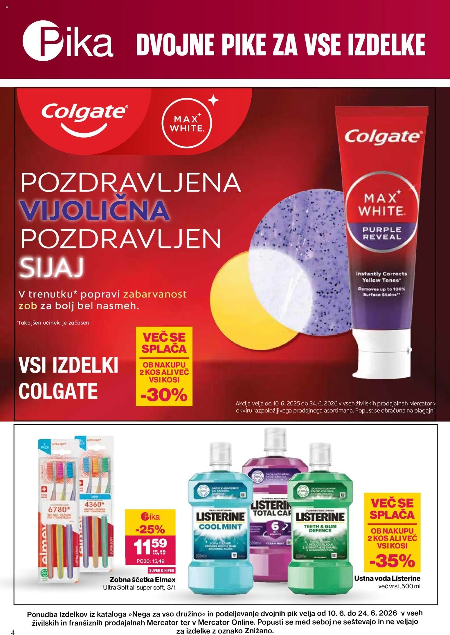 Mercator katalog Kozmetika