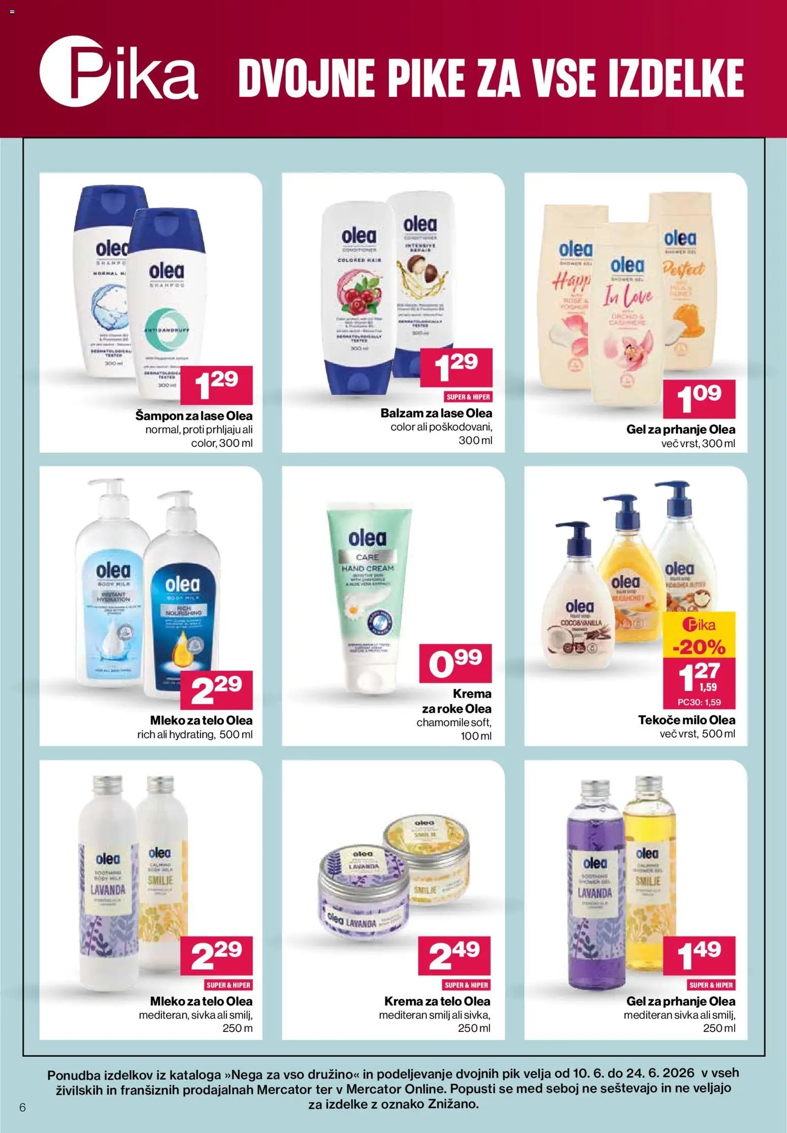 Mercator katalog Kozmetika