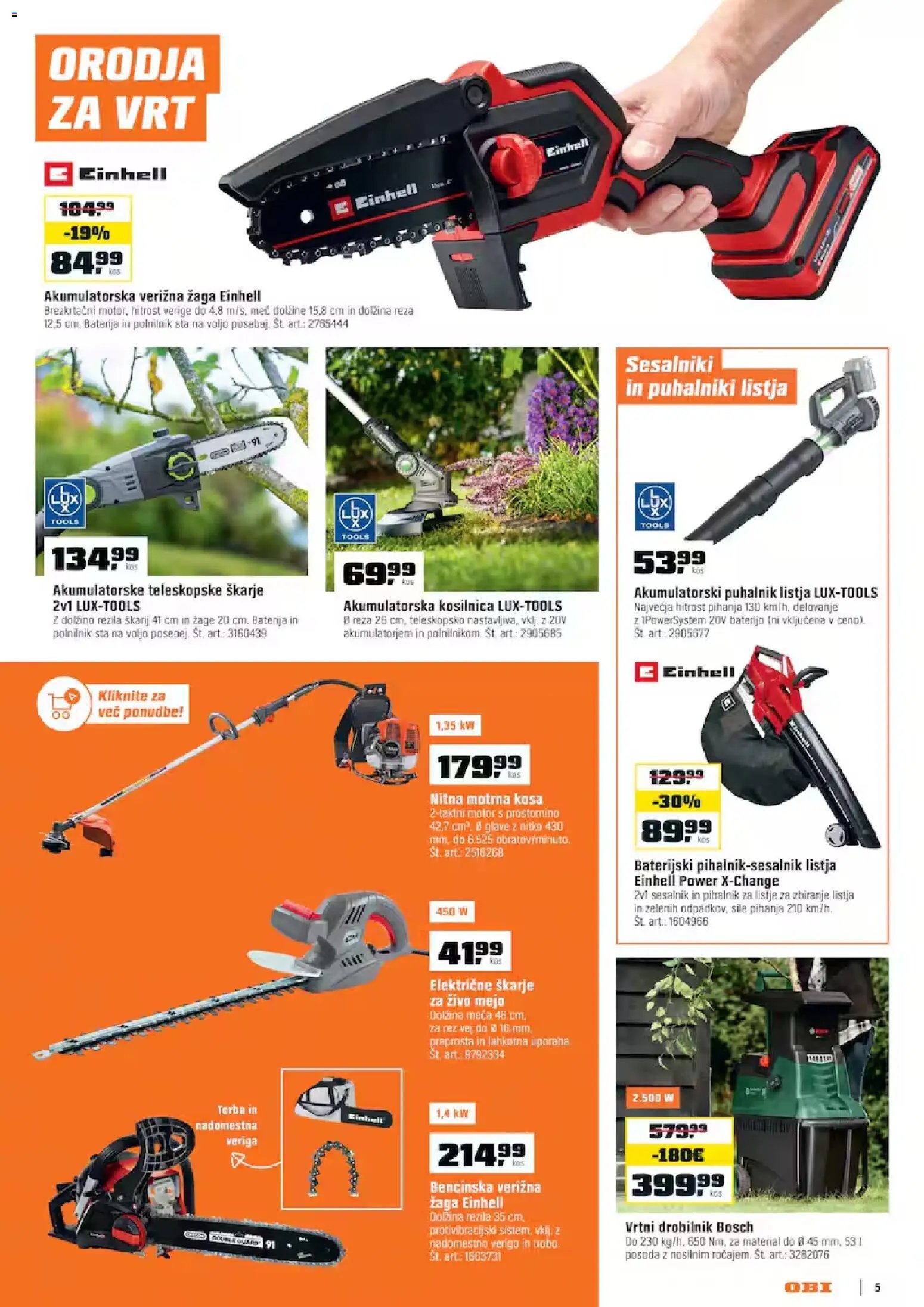 OBI katalog