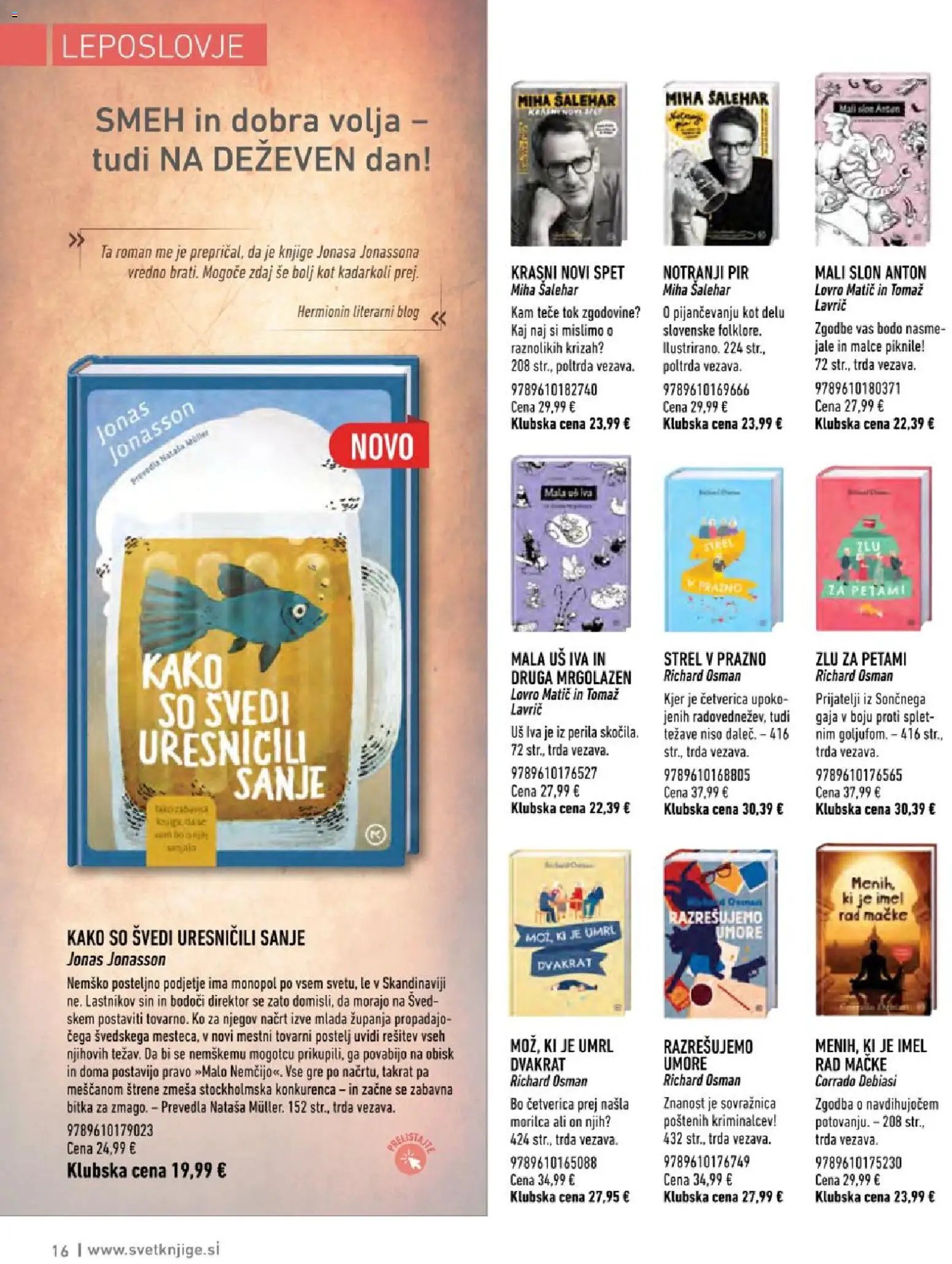 Svet knjige katalog
