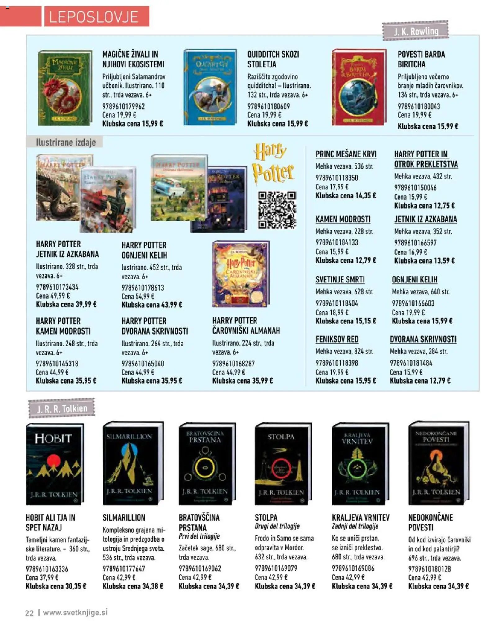 Svet knjige katalog