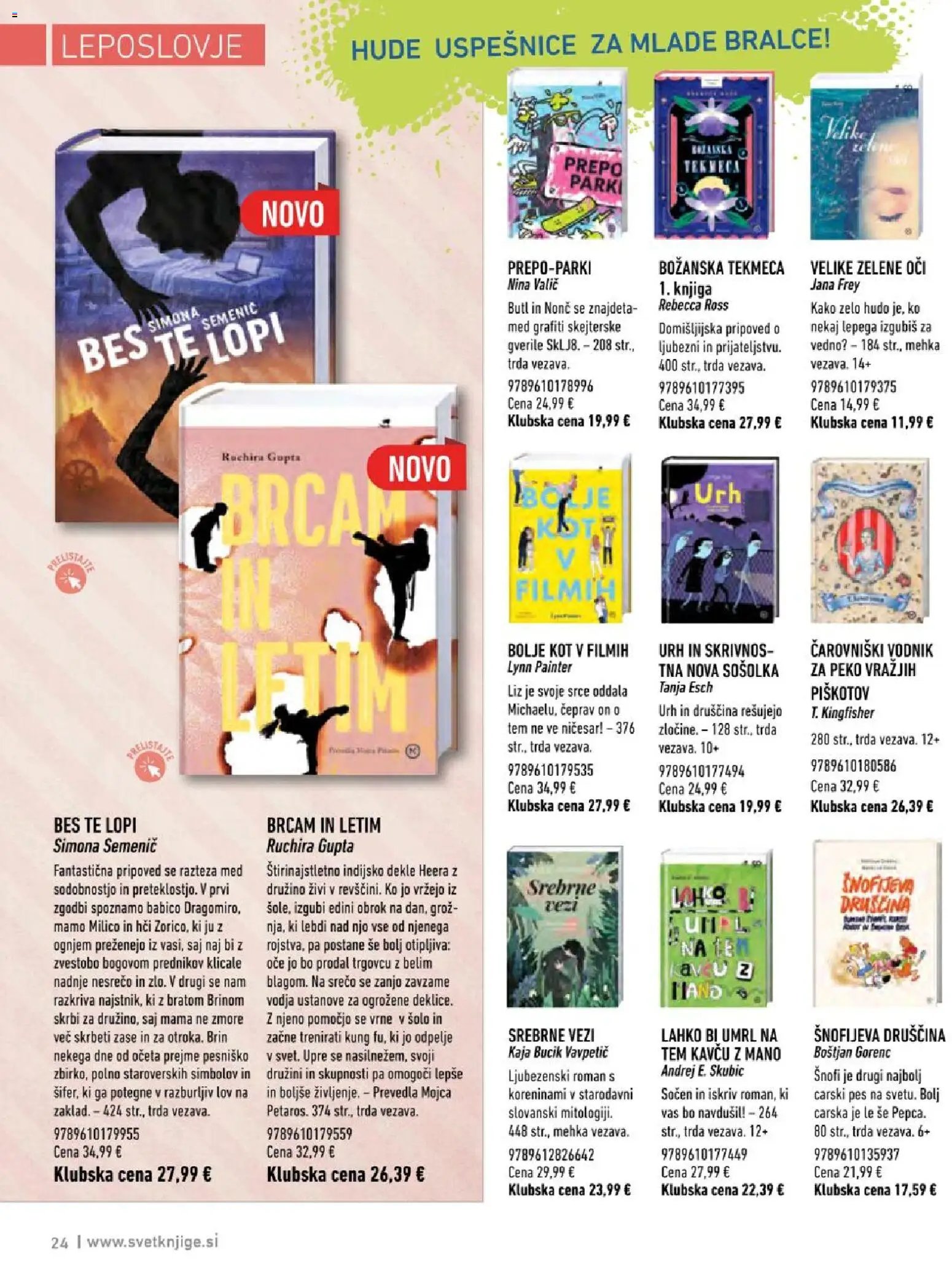 Svet knjige katalog