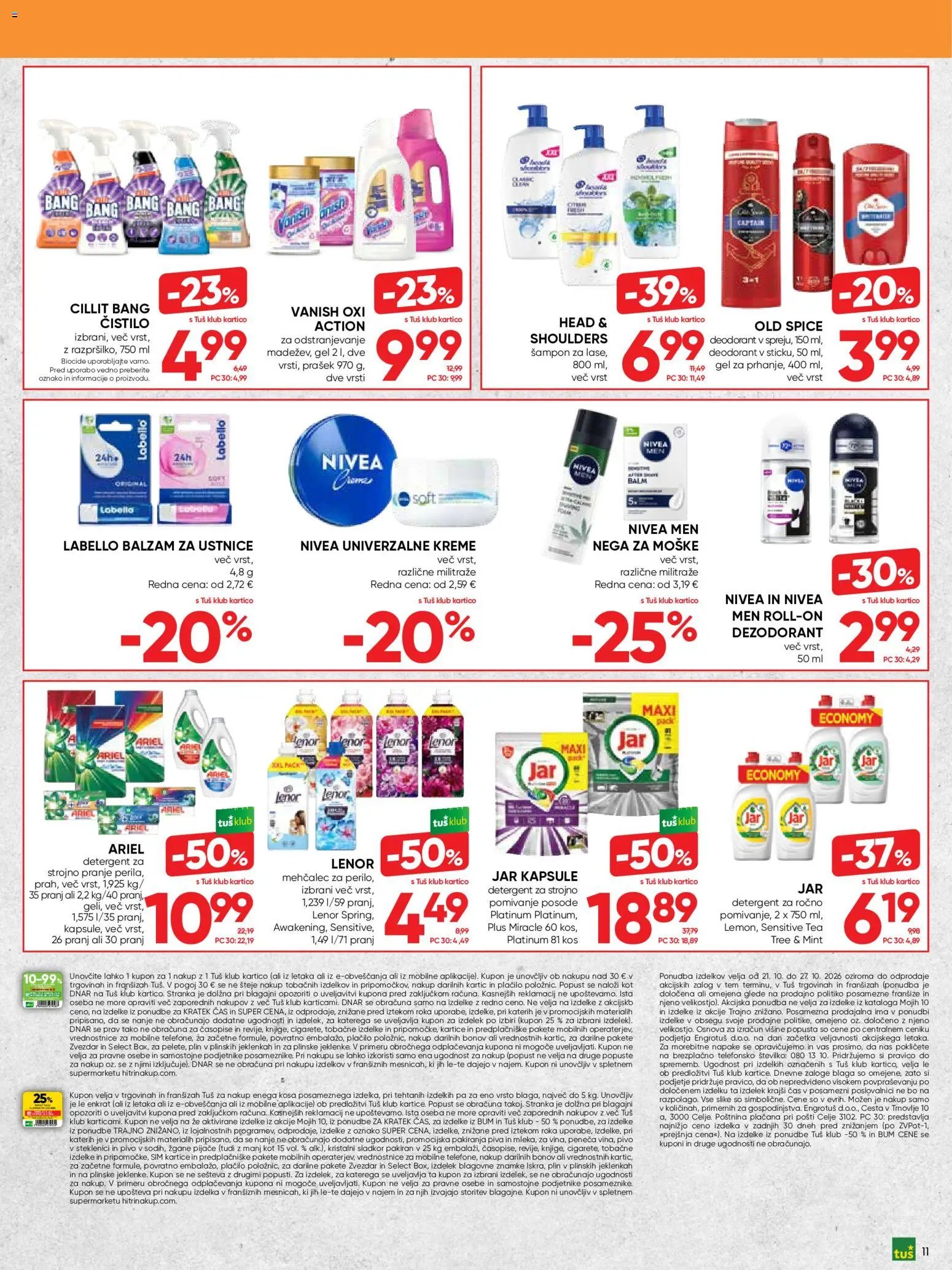 Tuš - Katalog
