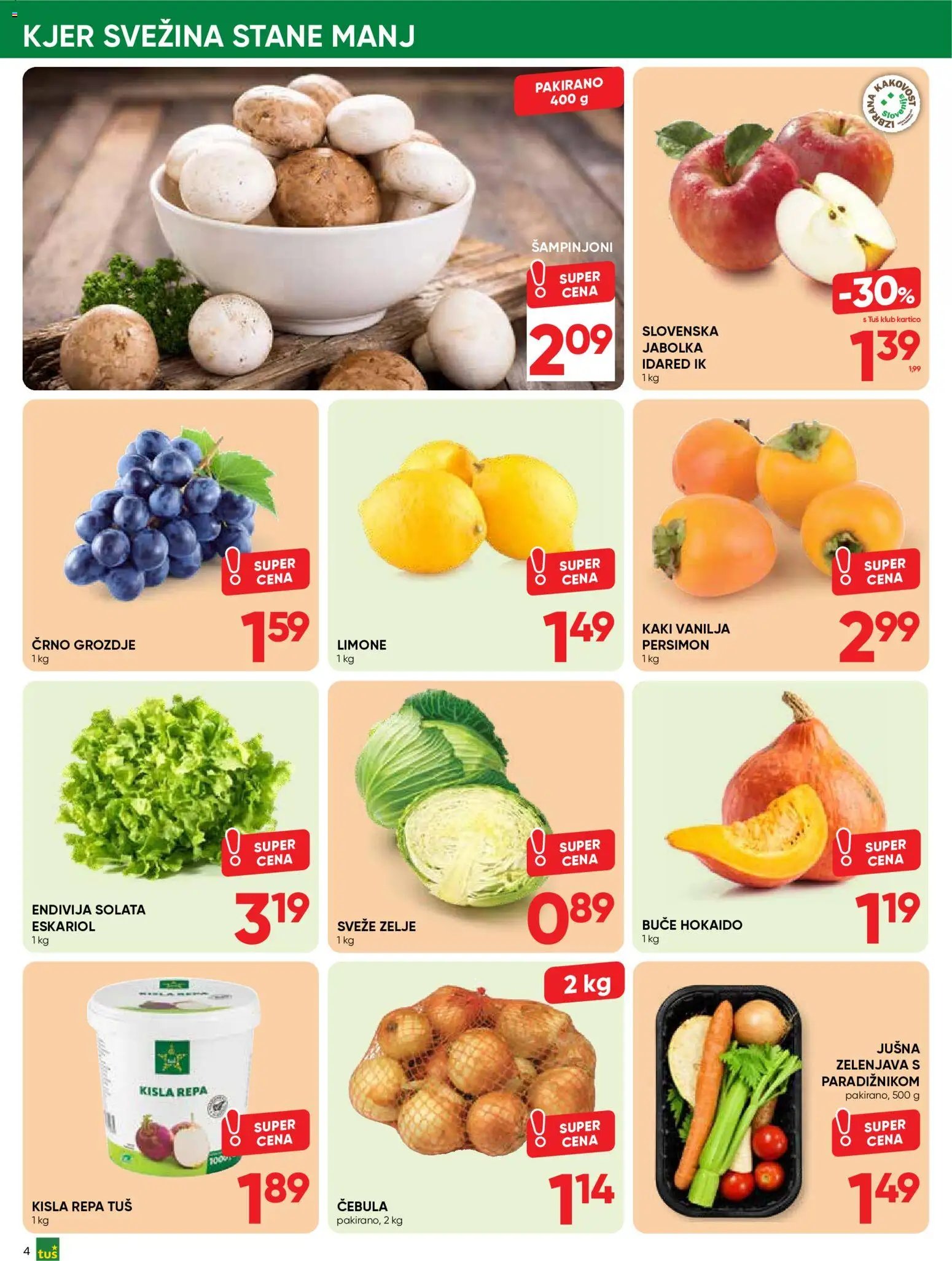 Tuš - Katalog