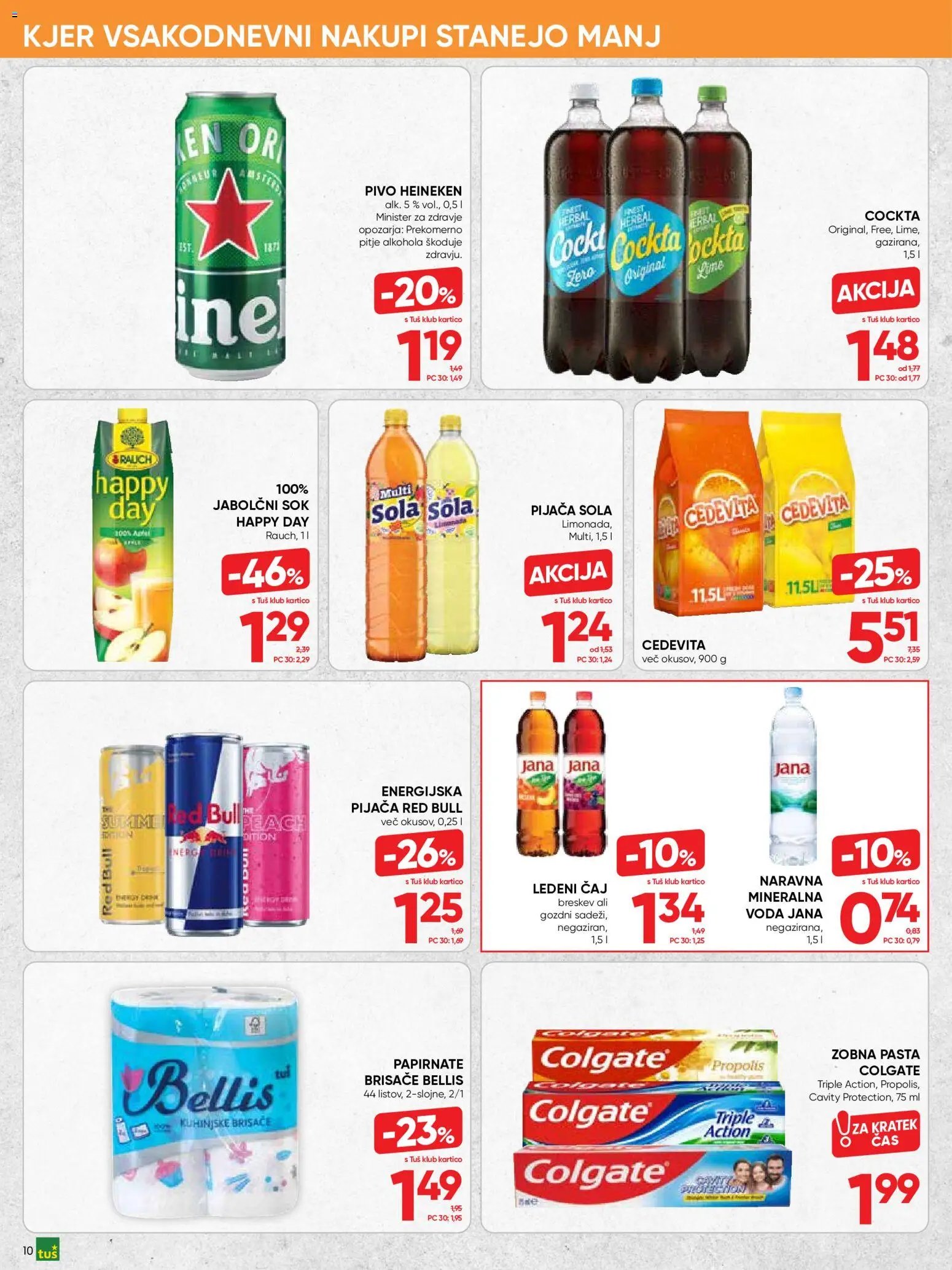 Tuš - Katalog