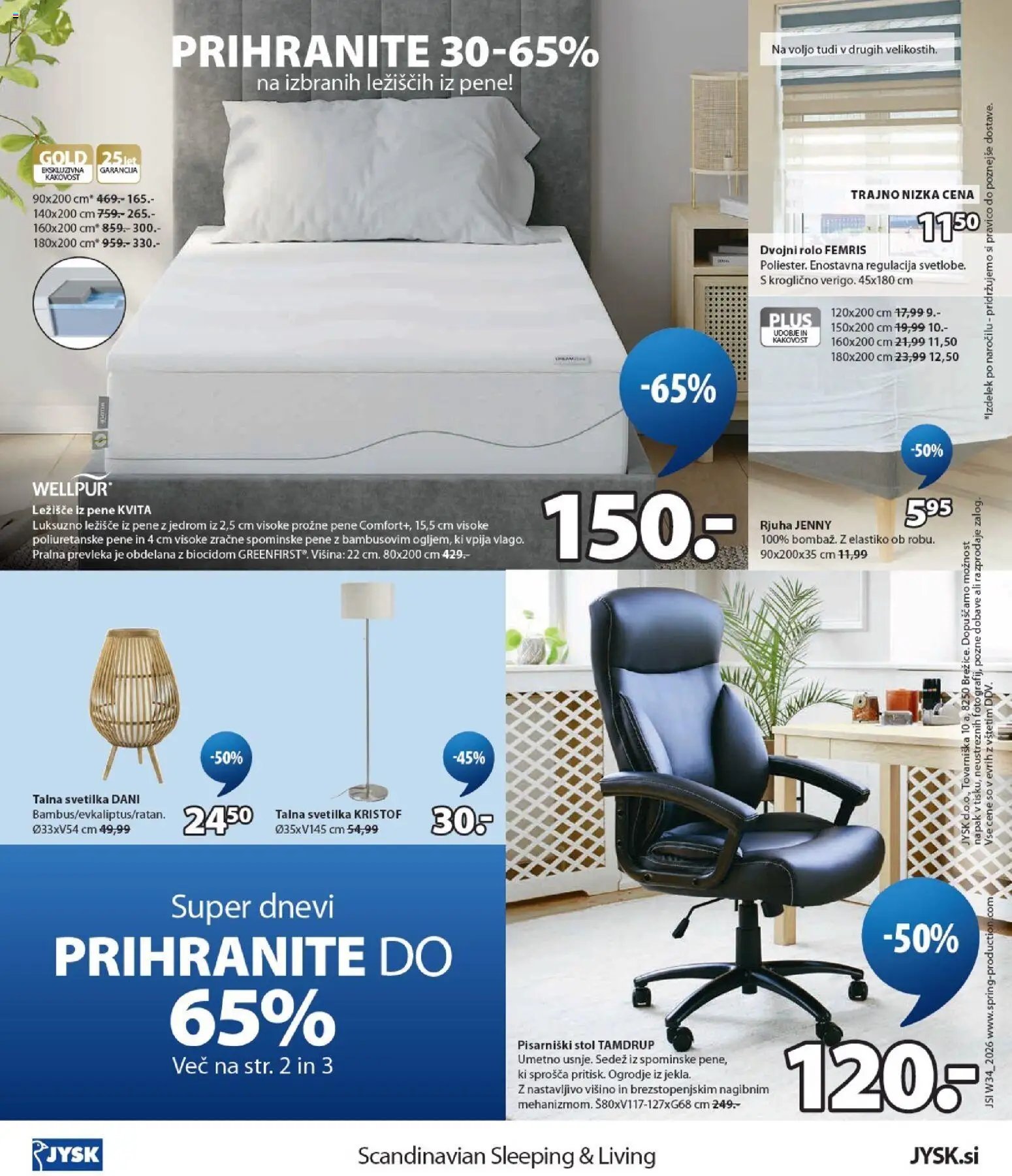 JYSK katalog