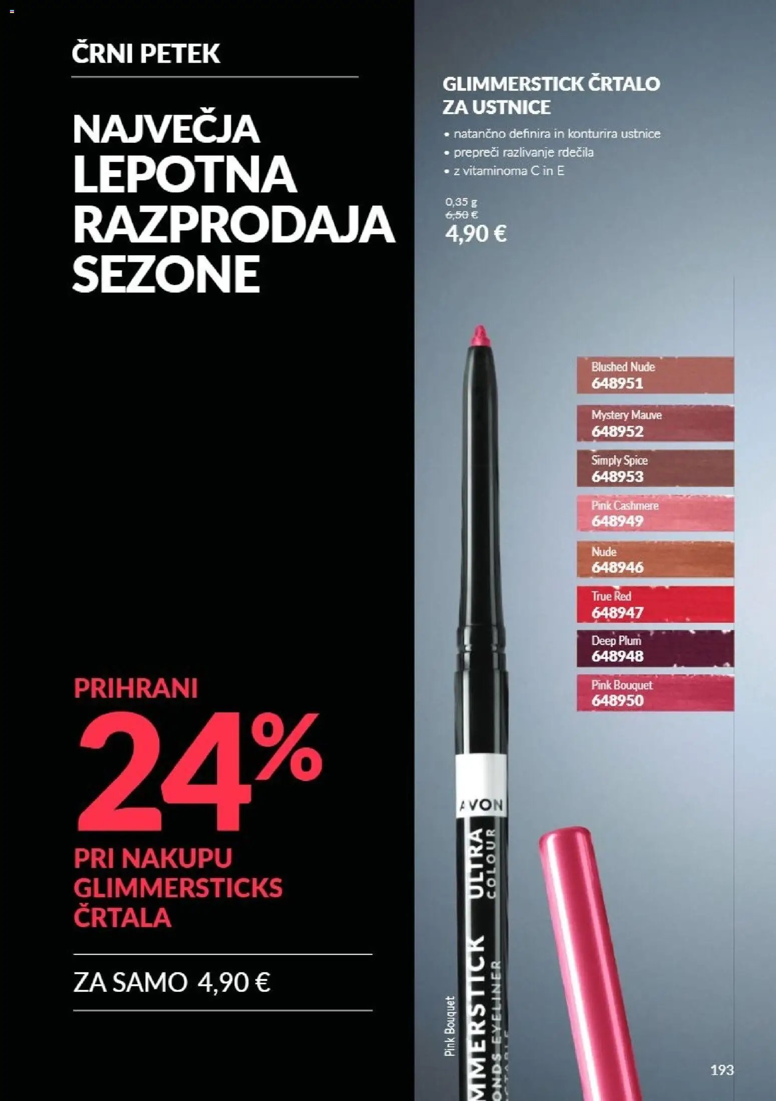 Avon - Katalog kampanja 11/26