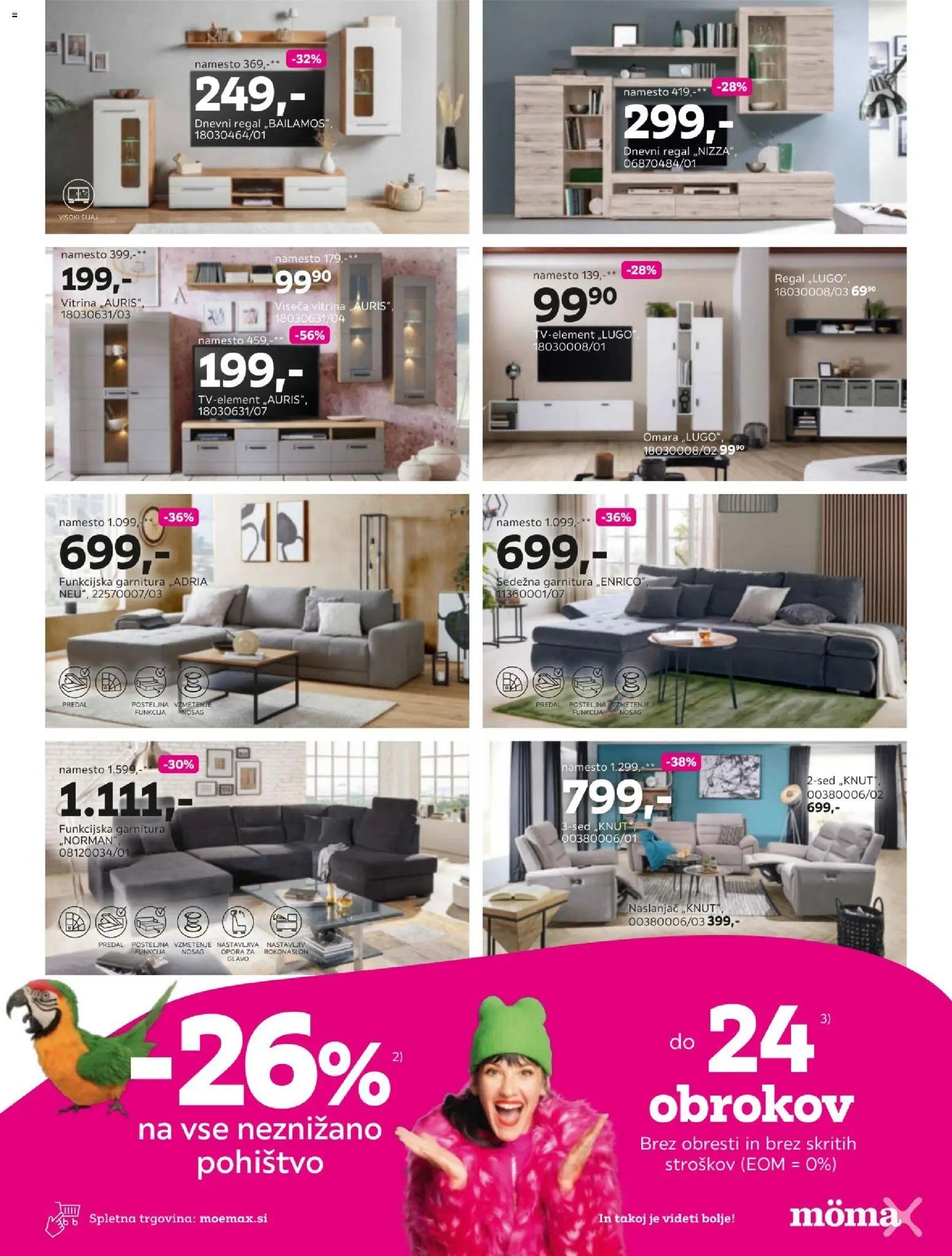 Mömax katalog zimsko znižanje (2026-01-12 - 2026-01-24)