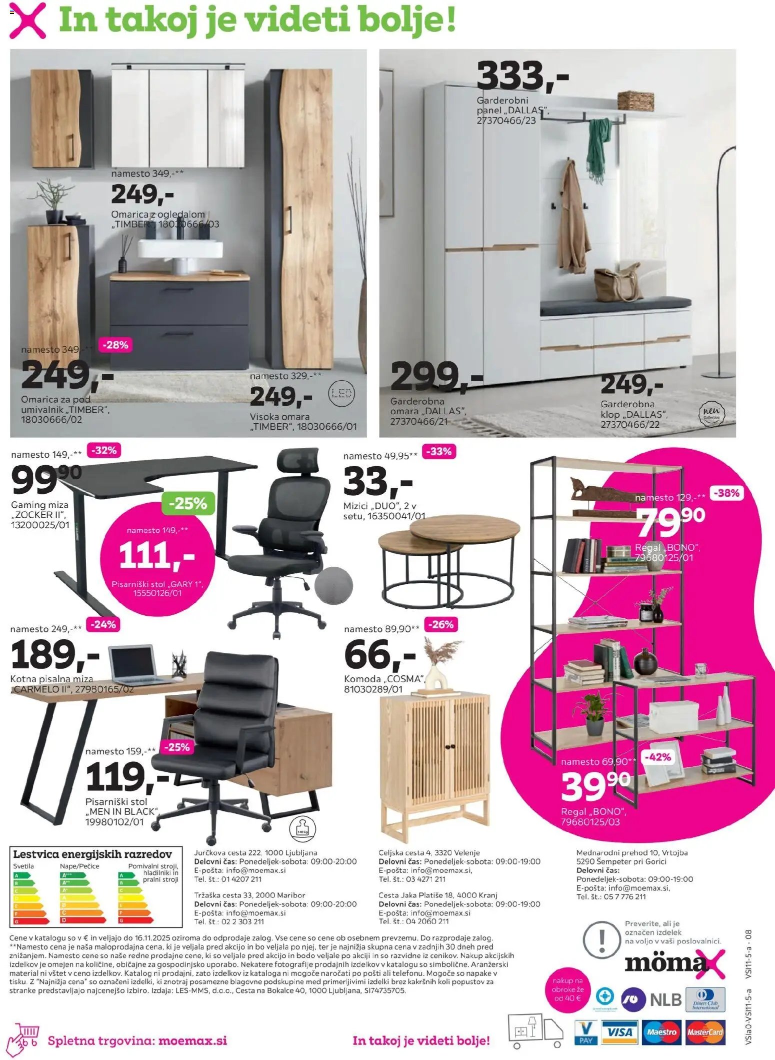 Mömax - Black friday (2025-11-03 - 2025-11-15)