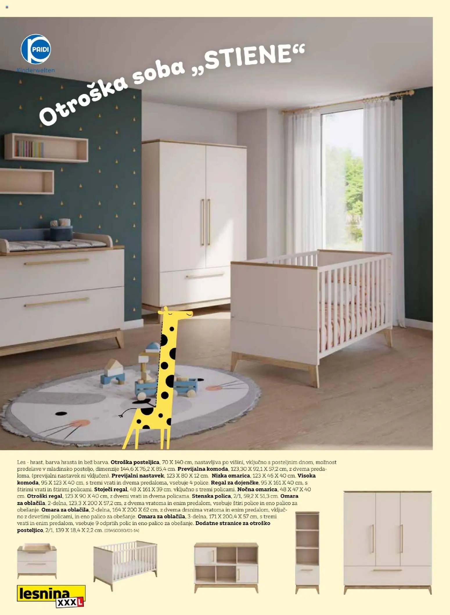 XXXL Lesnina katalog Svet otroških sob