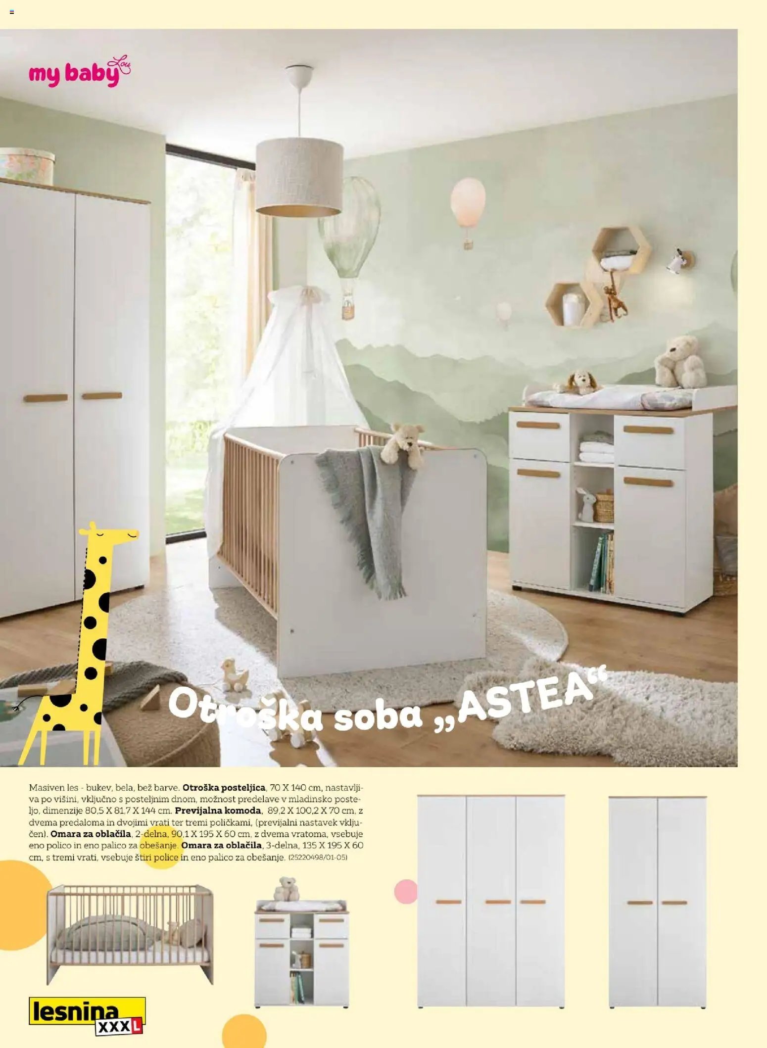 XXXL Lesnina katalog Svet otroških sob
