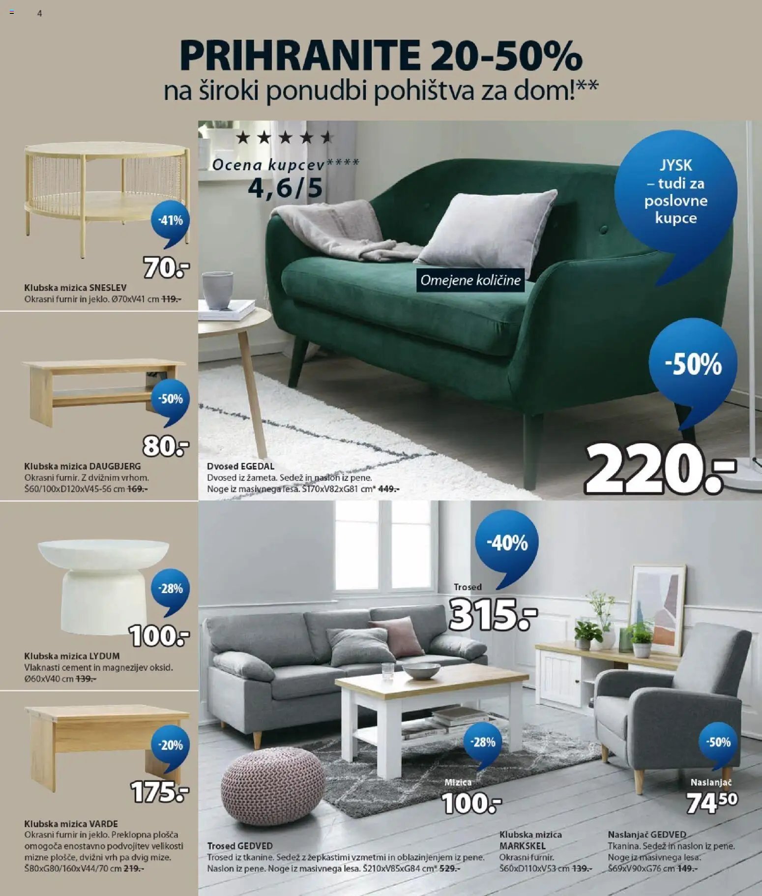 JYSK katalog