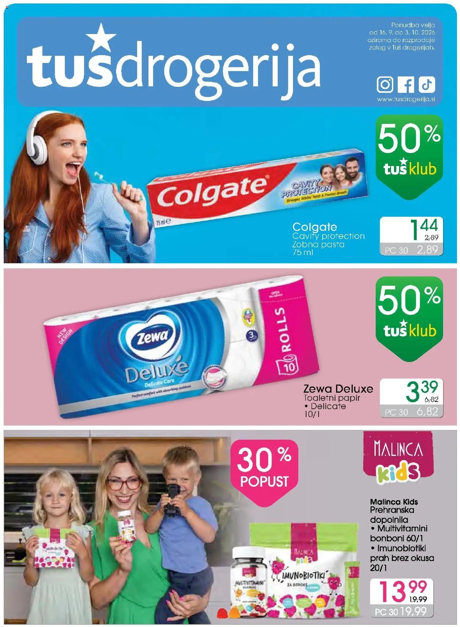 Tuš drogerija katalog