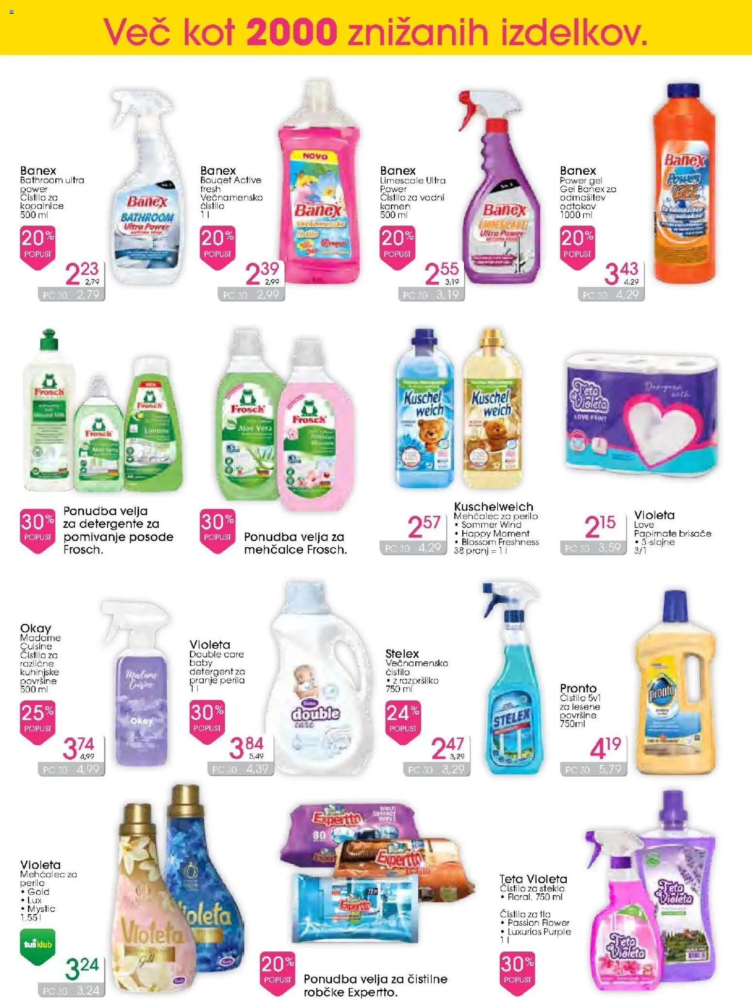 Tuš drogerija katalog