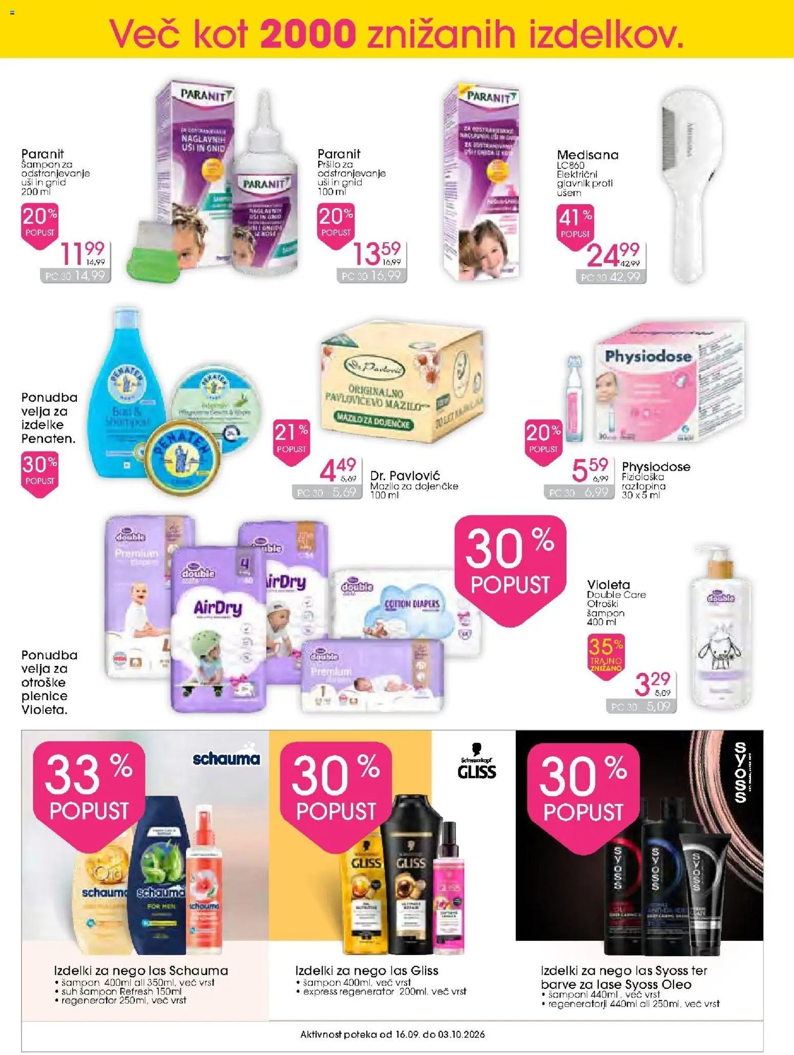 Tuš drogerija katalog