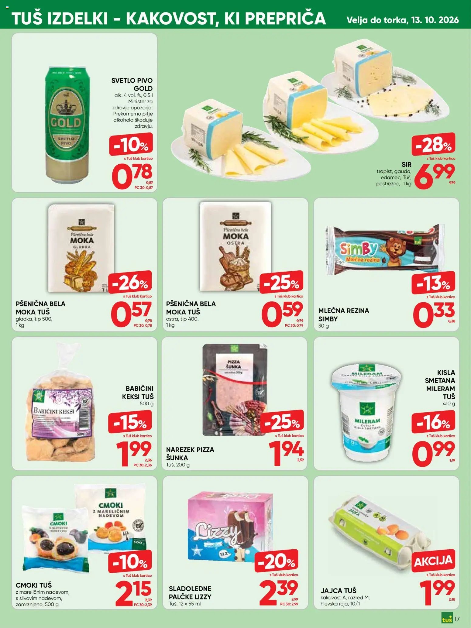 Tuš katalog