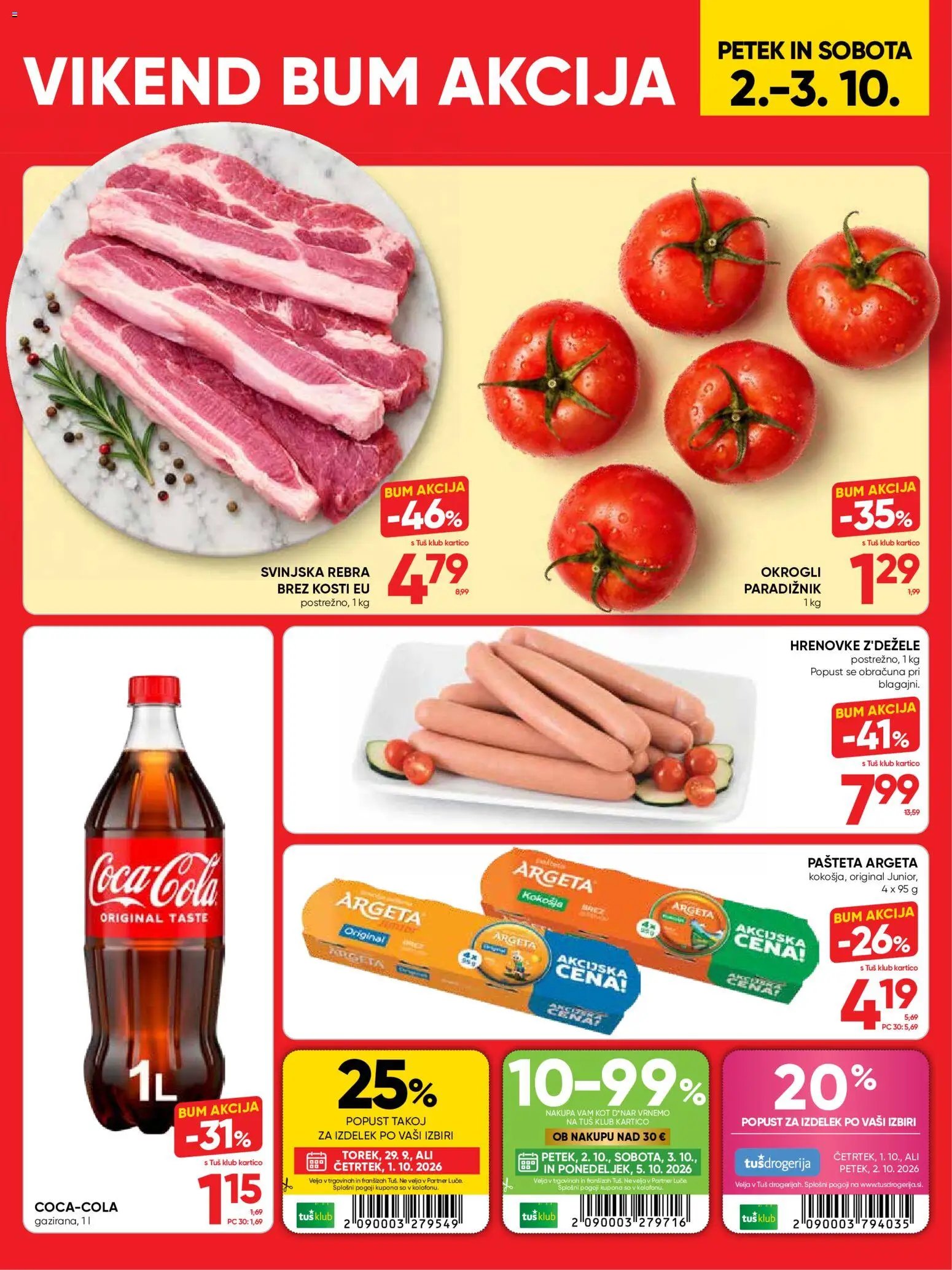 Tuš katalog