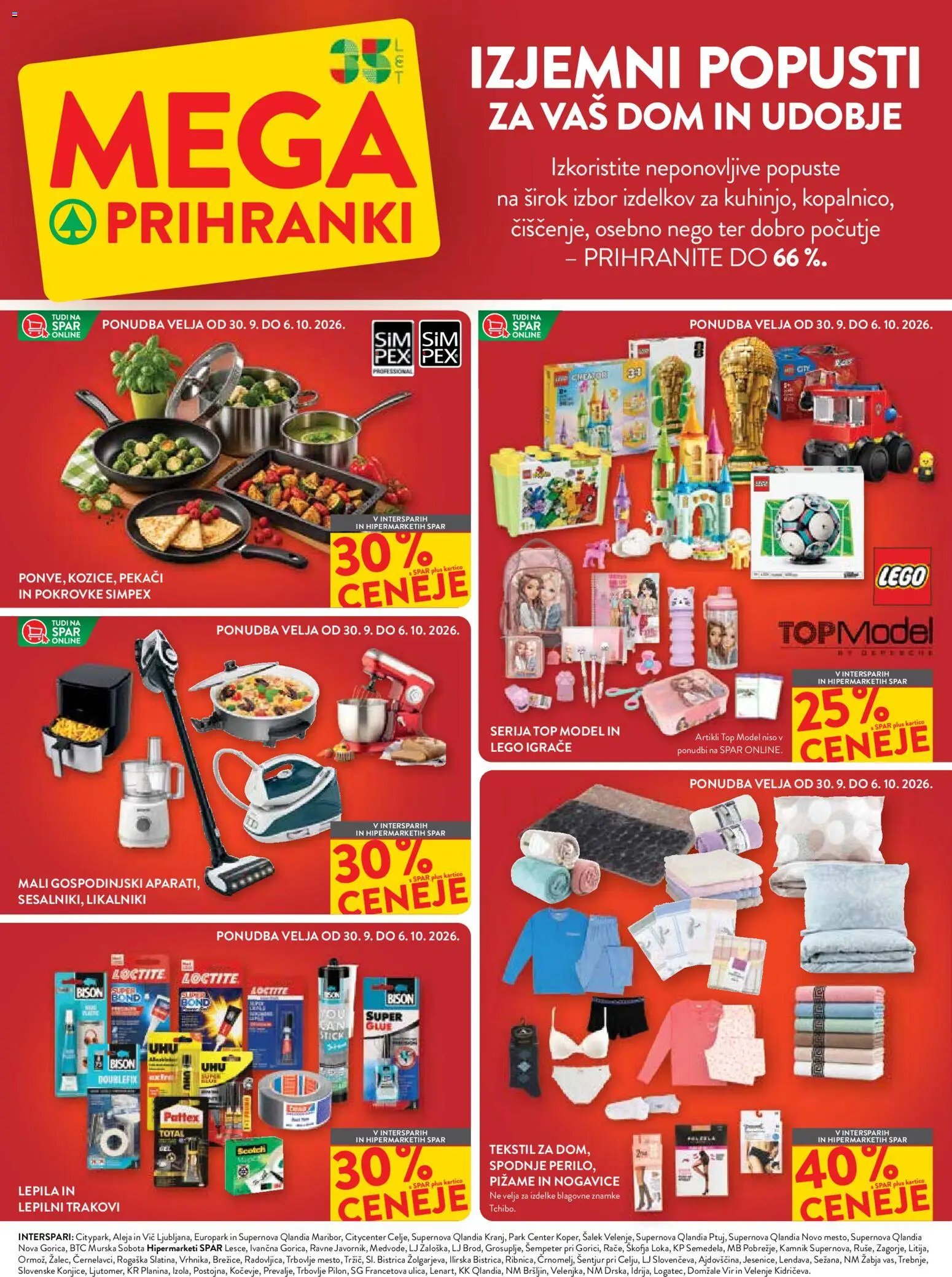 Spar - Katalog Mega SPAR prihranki 07/26
