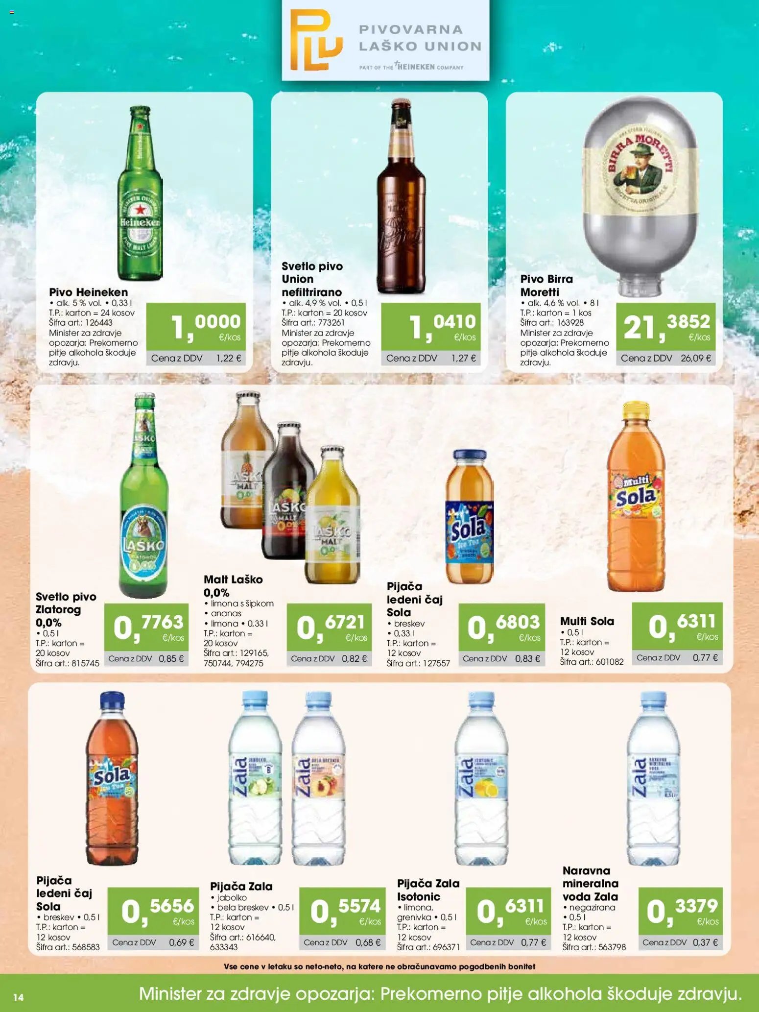 Tuš katalog cash&carry gostinec
