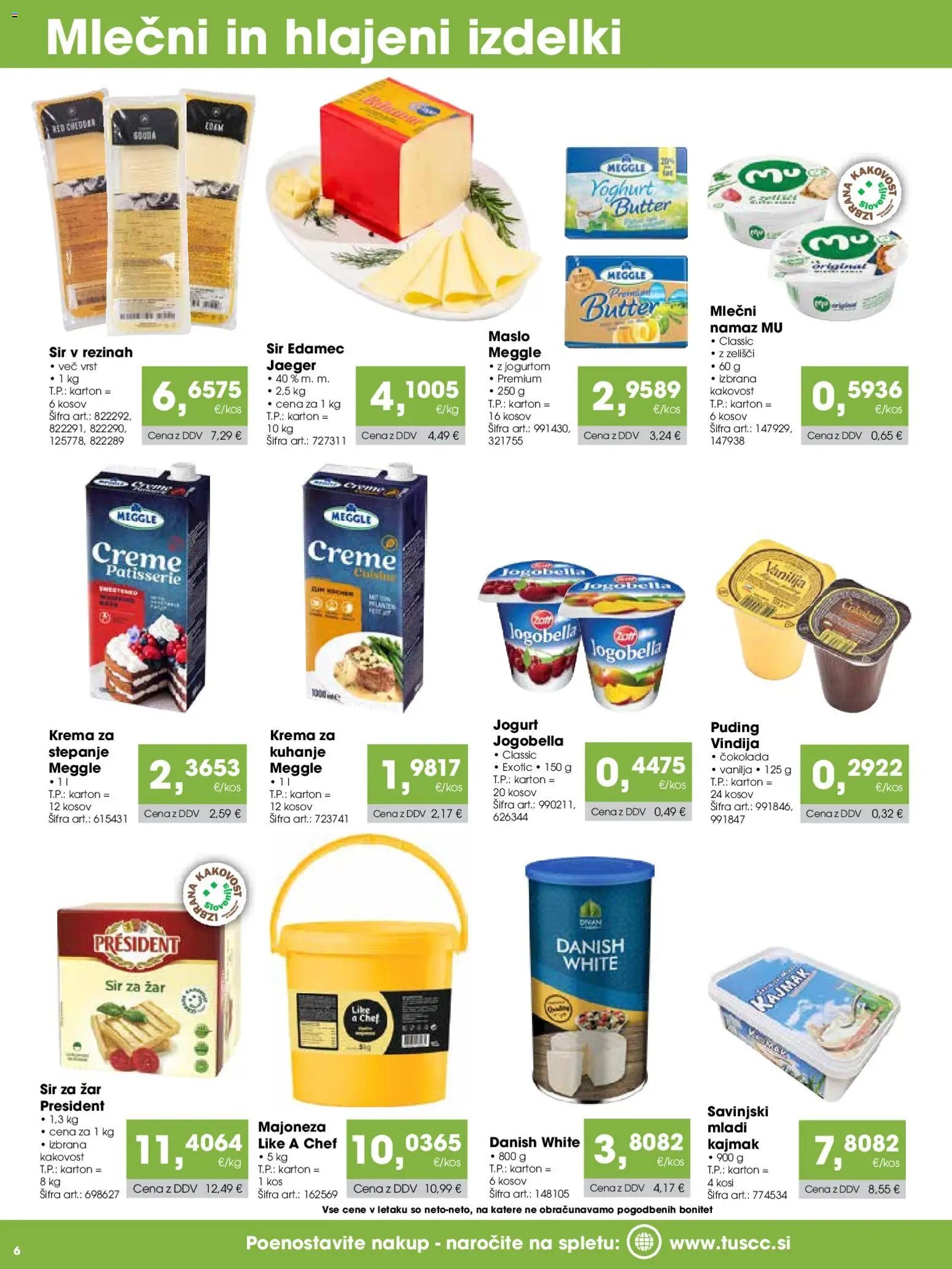 Tuš katalog cash&carry gostinec