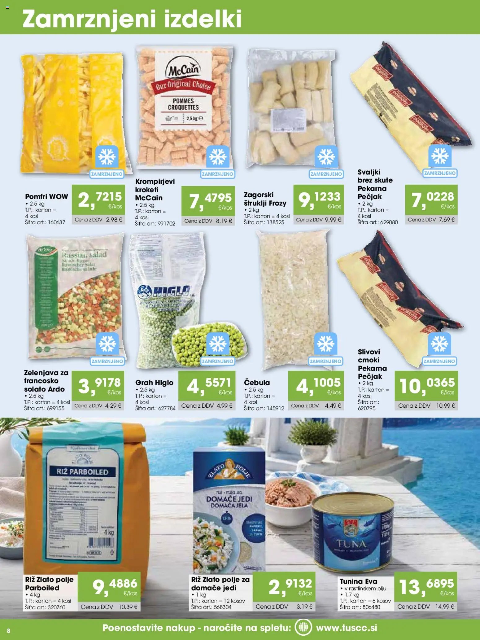 Tuš katalog cash&carry gostinec