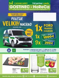 Tuš katalog cash&carry gostinec