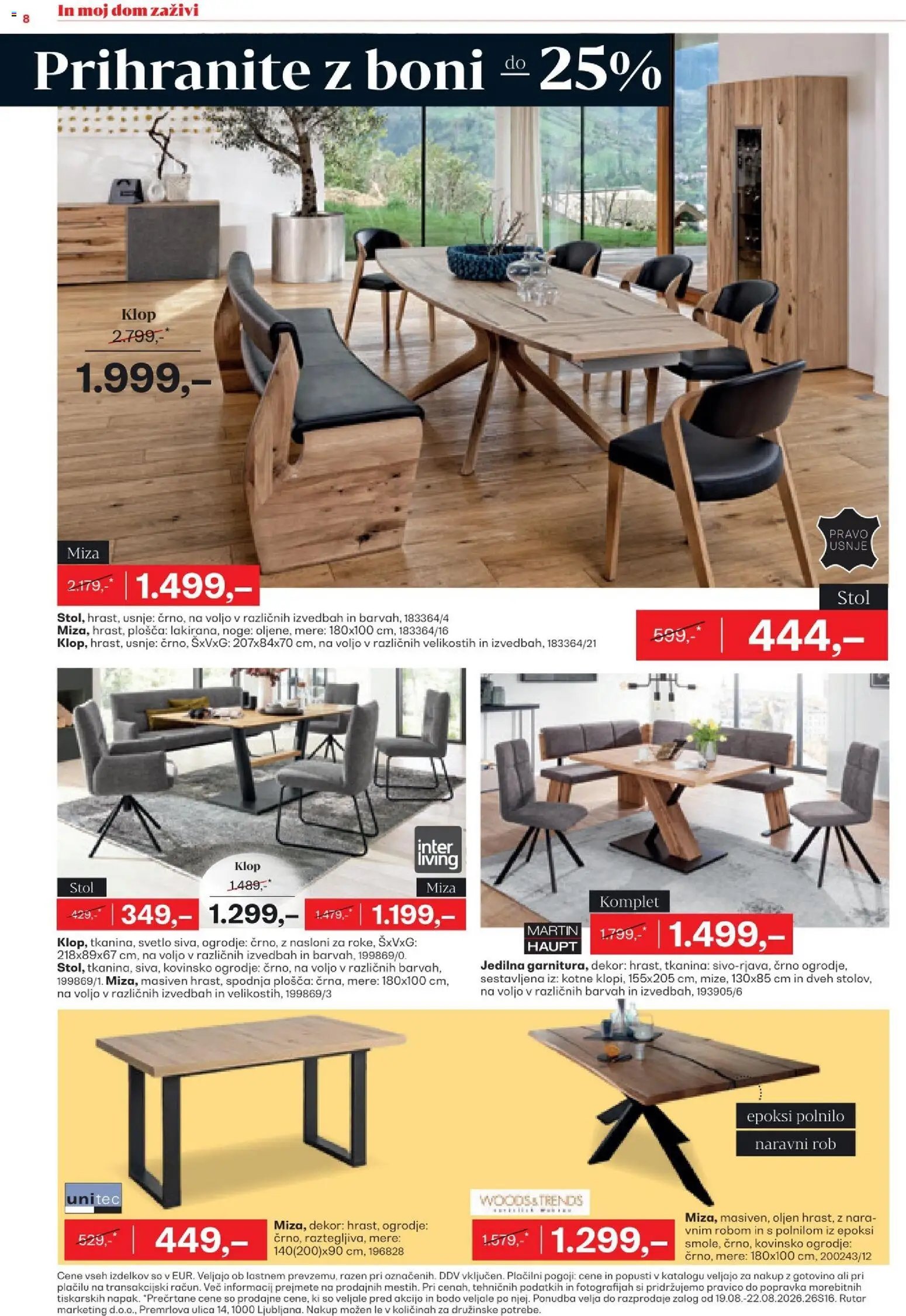 Rutar katalog boni