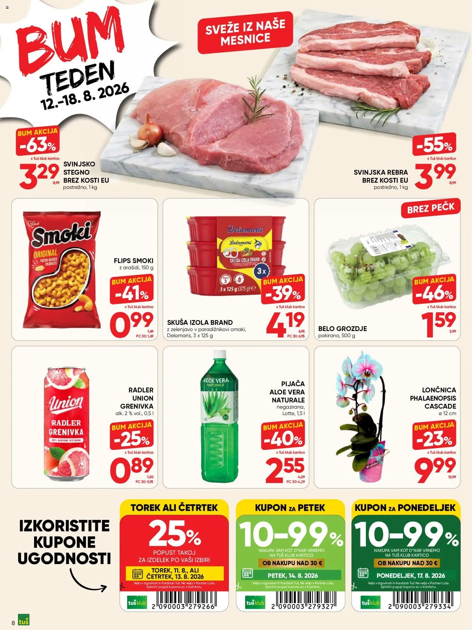 Tuš katalog