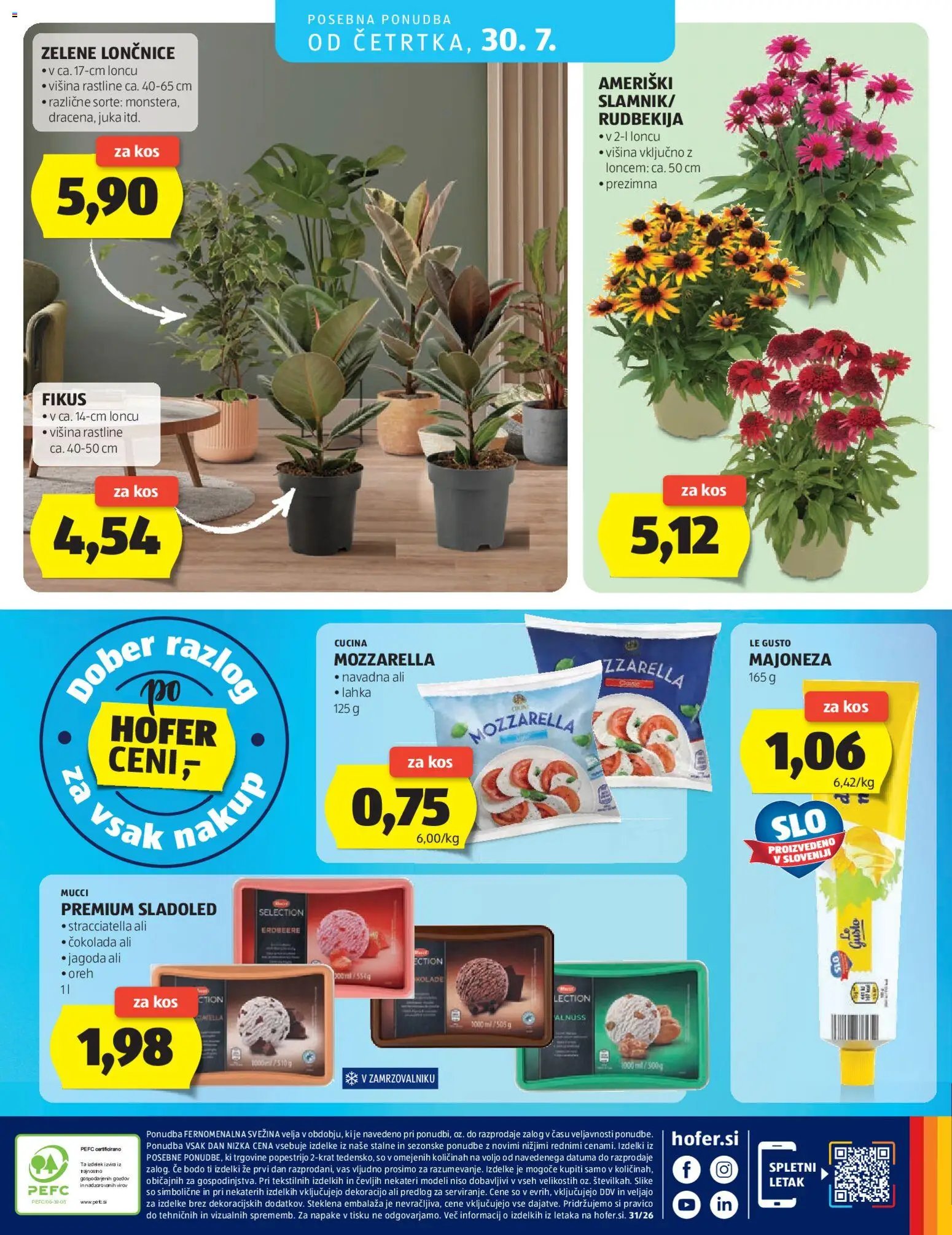 Hofer katalog