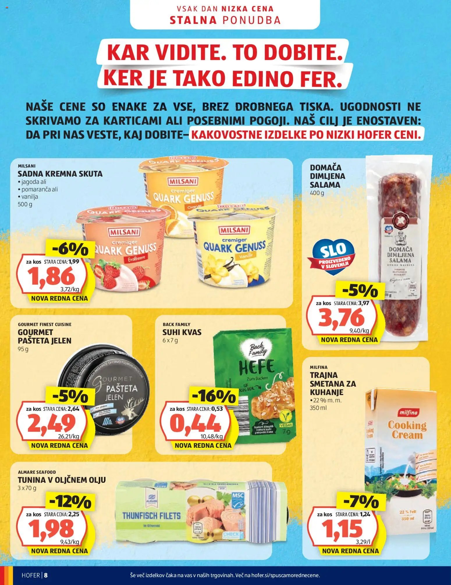 Hofer katalog