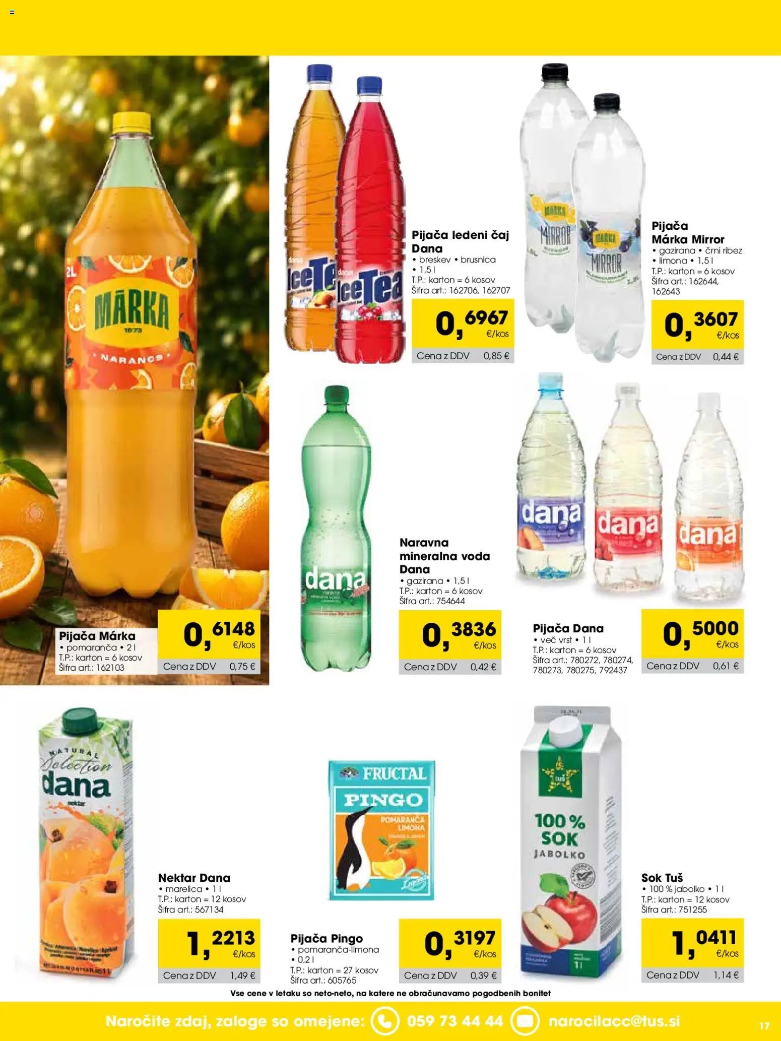 Tuš katalog