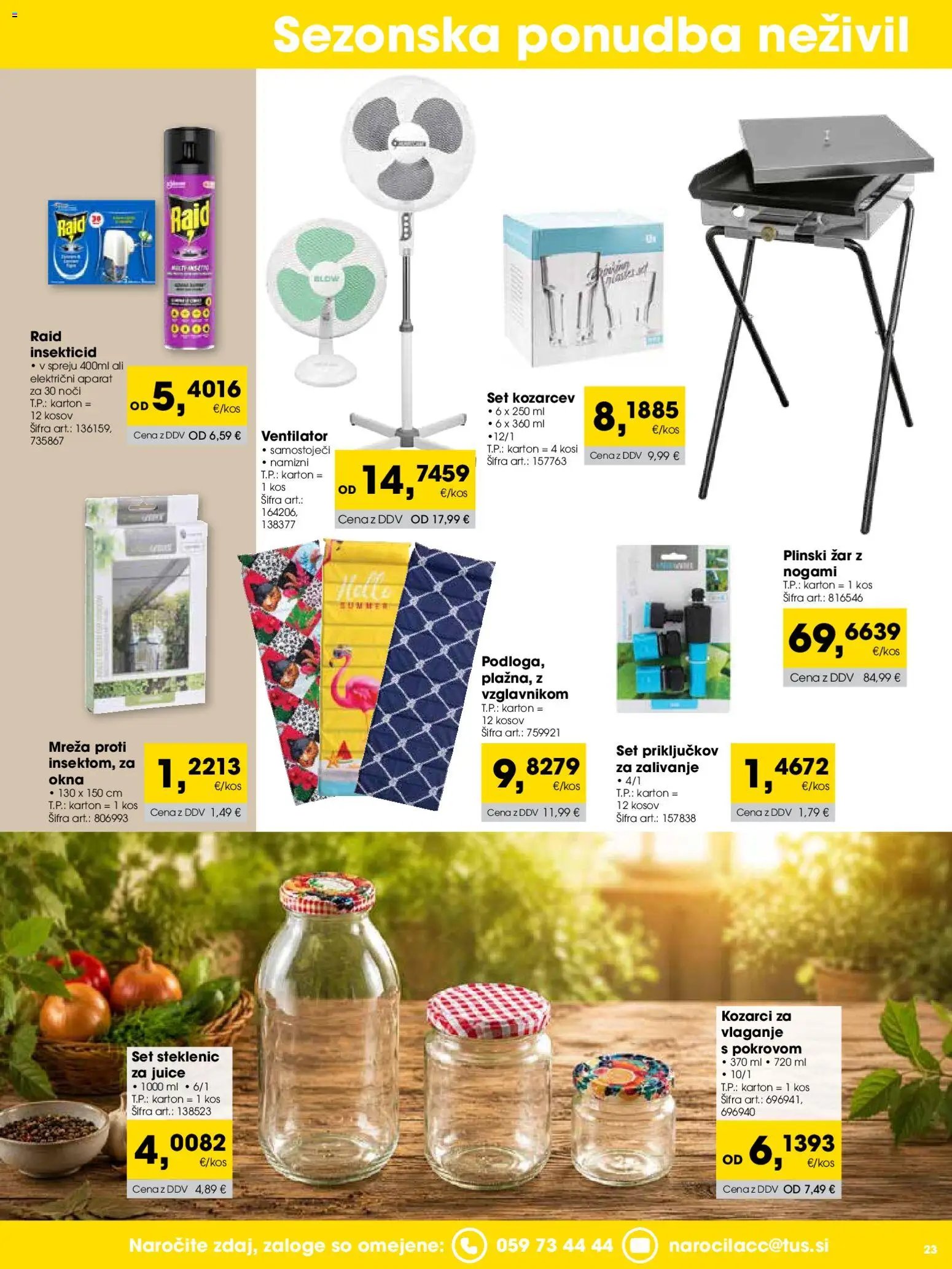 Tuš katalog