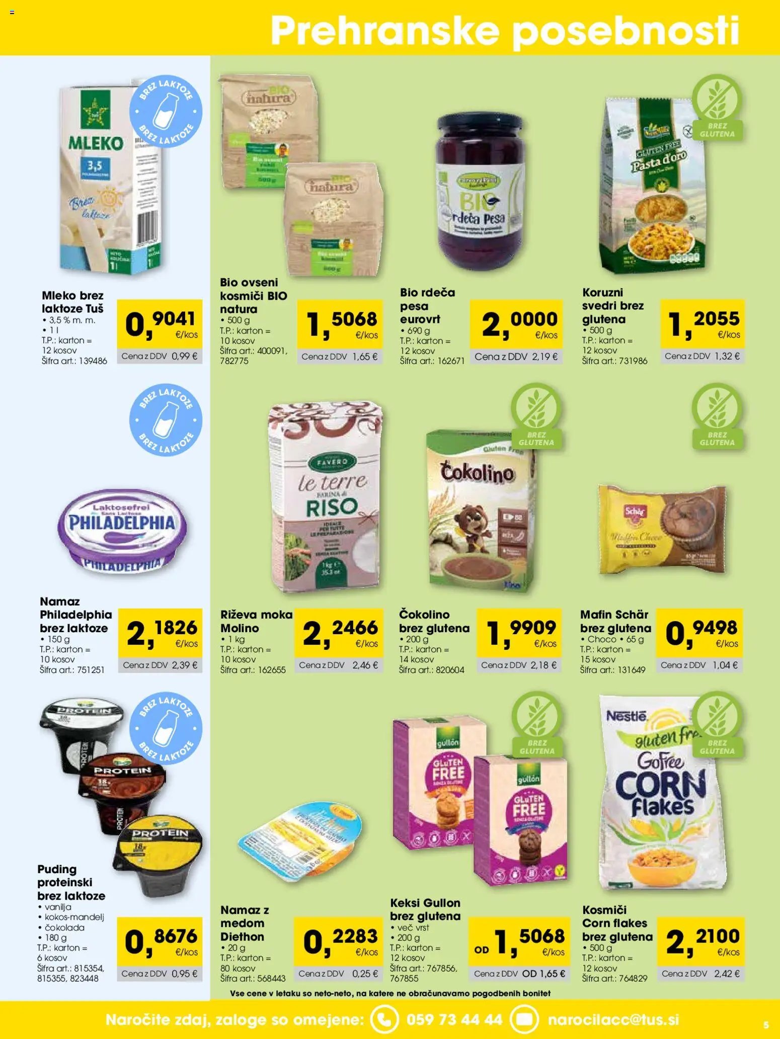 Tuš katalog