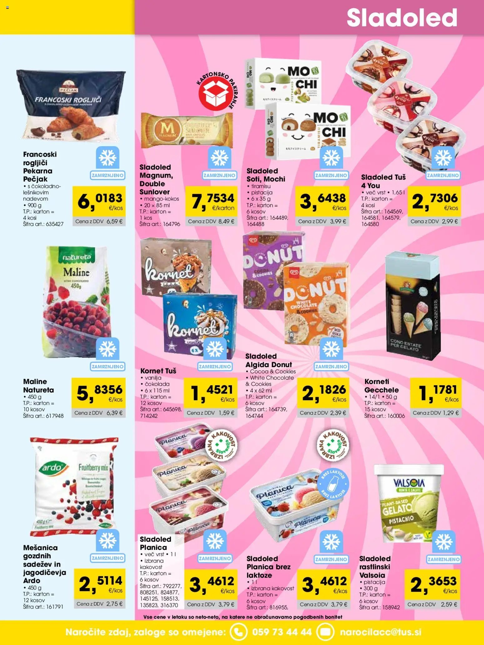 Tuš katalog