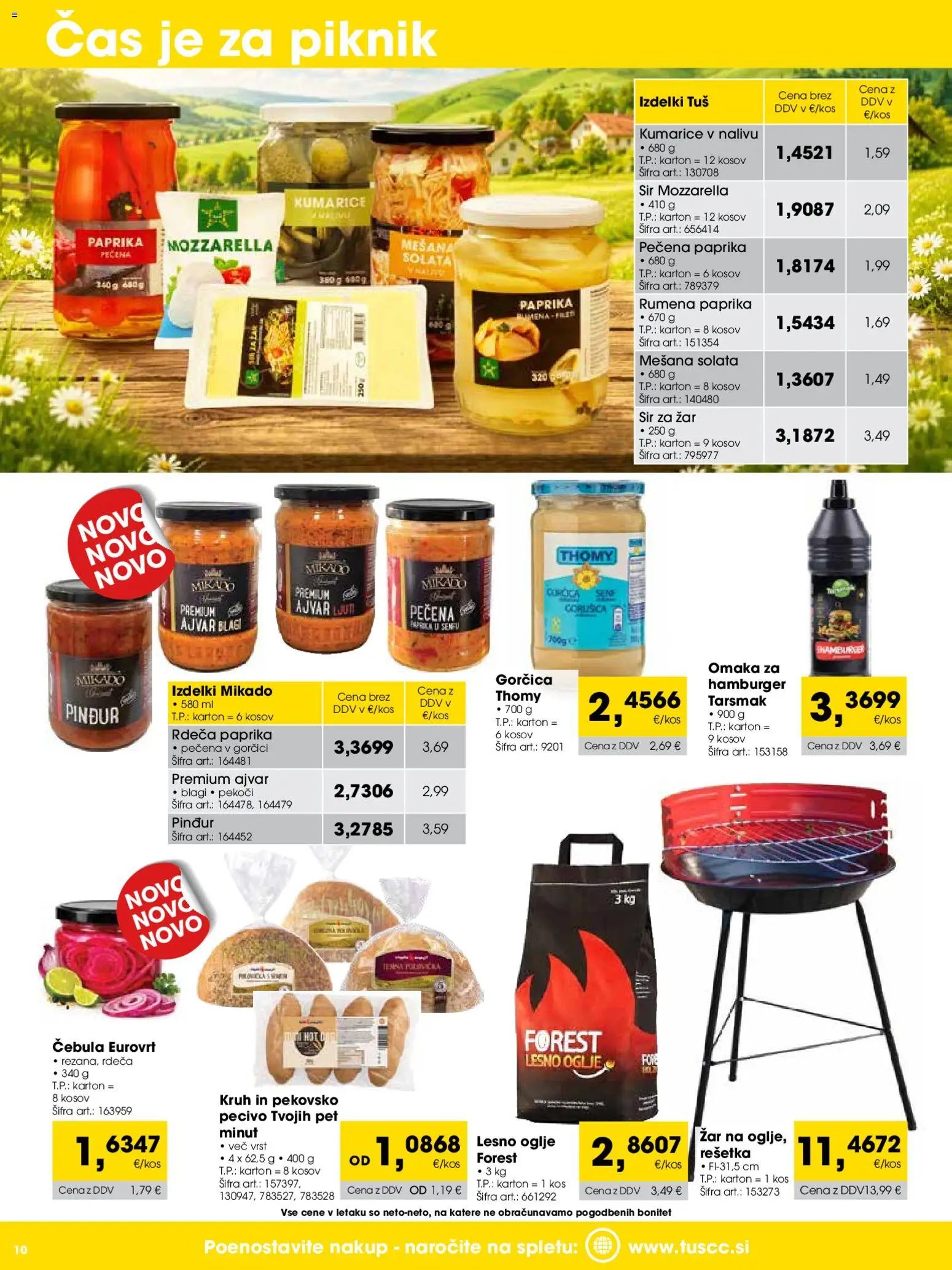 Tuš katalog