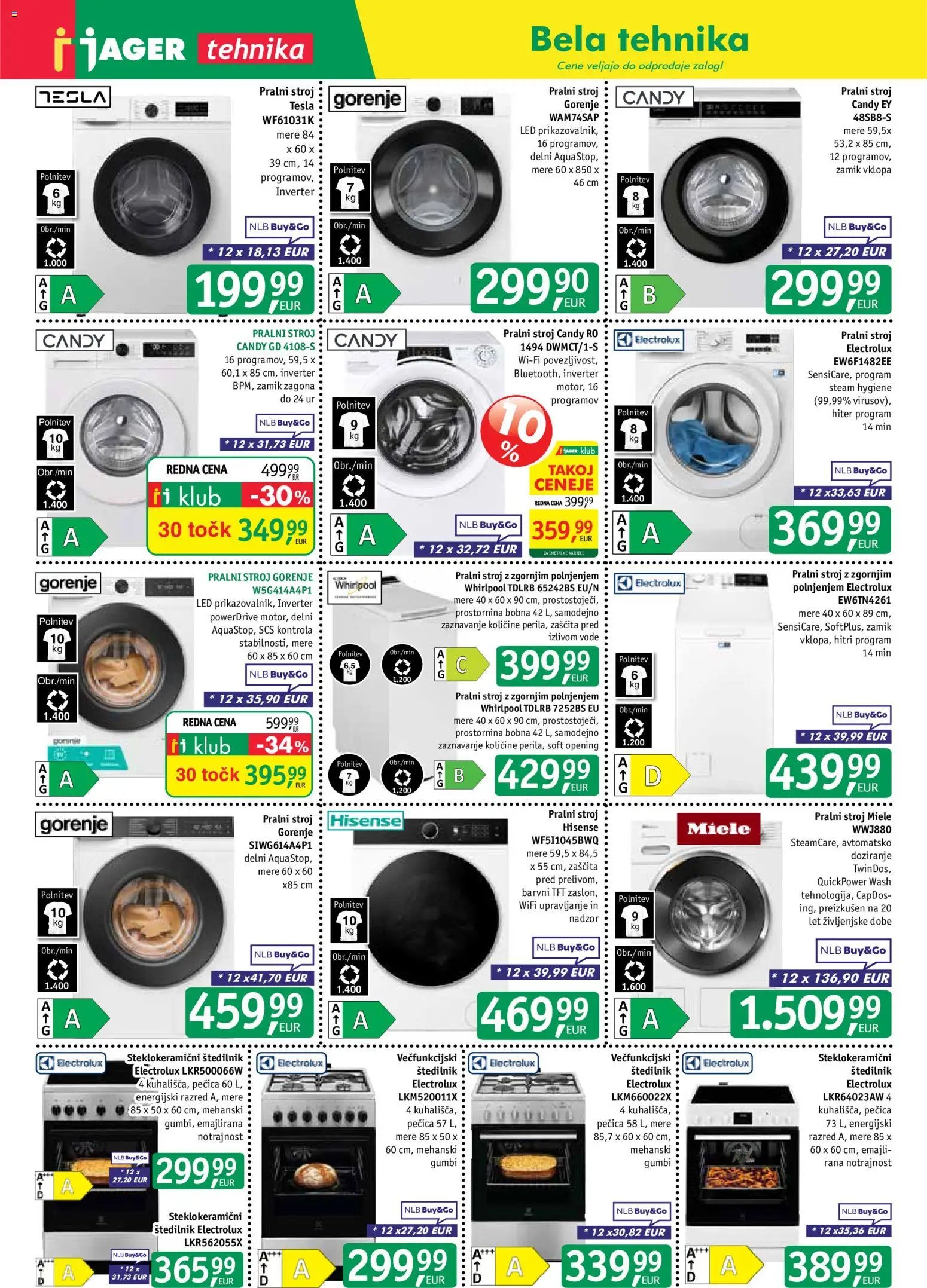 Jager - Katalog tehnika