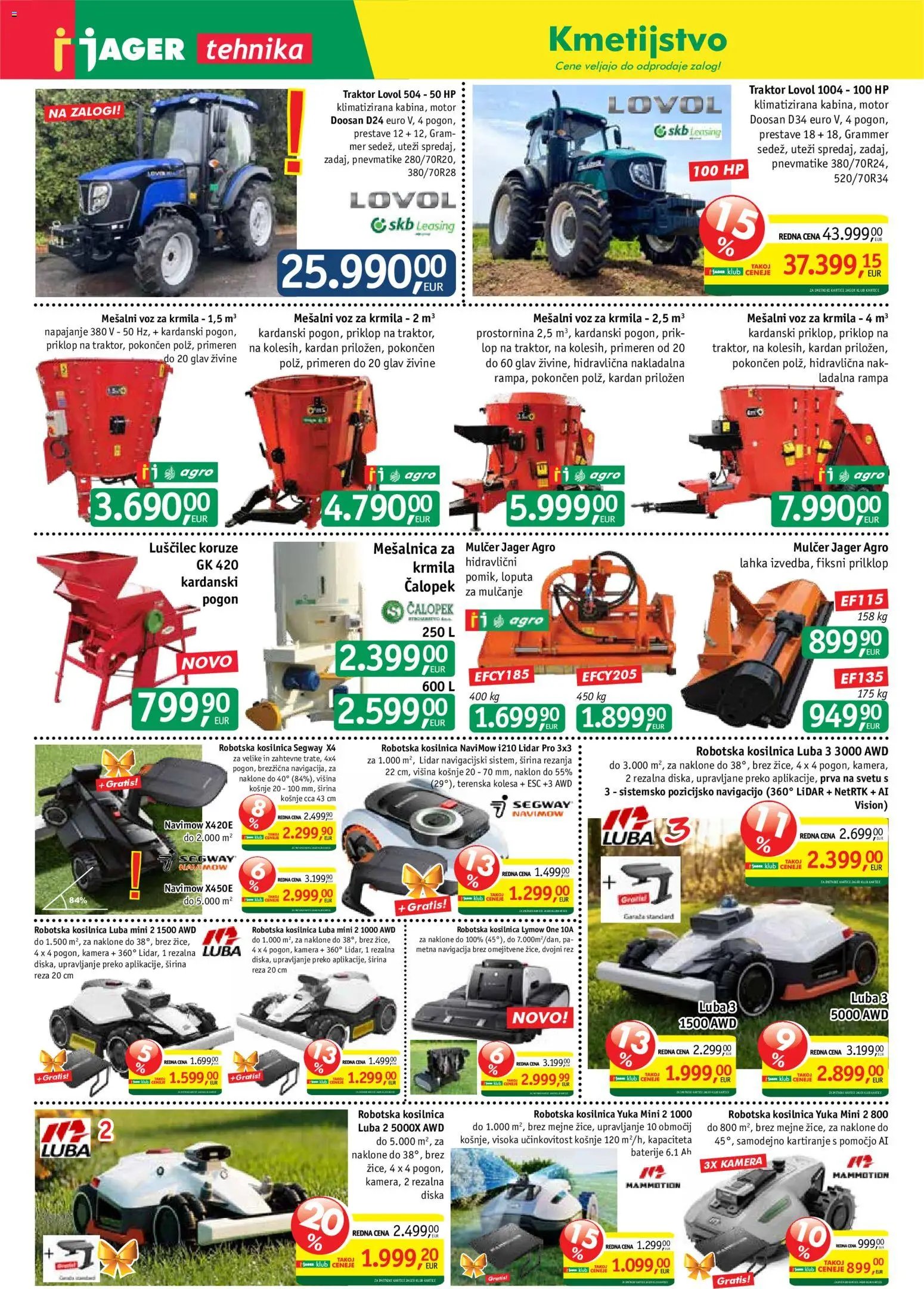 Jager - Katalog tehnika