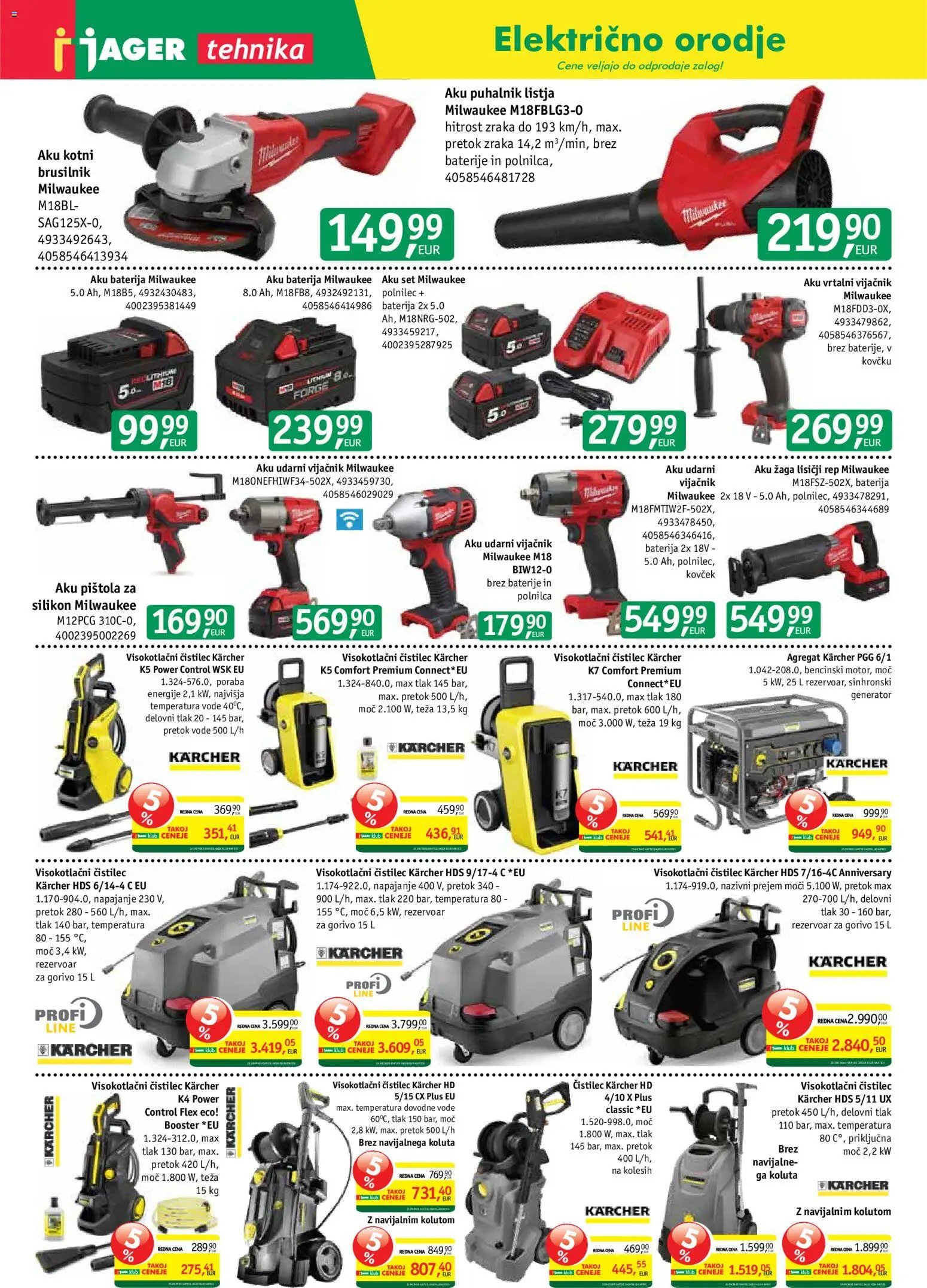 Jager - Katalog tehnika