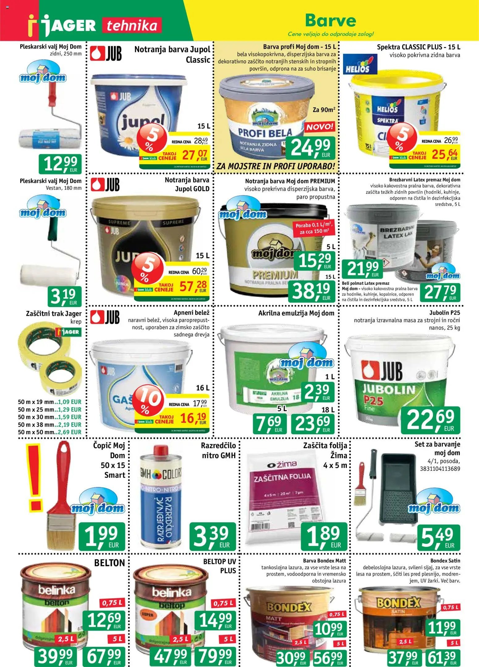 Jager - Katalog tehnika