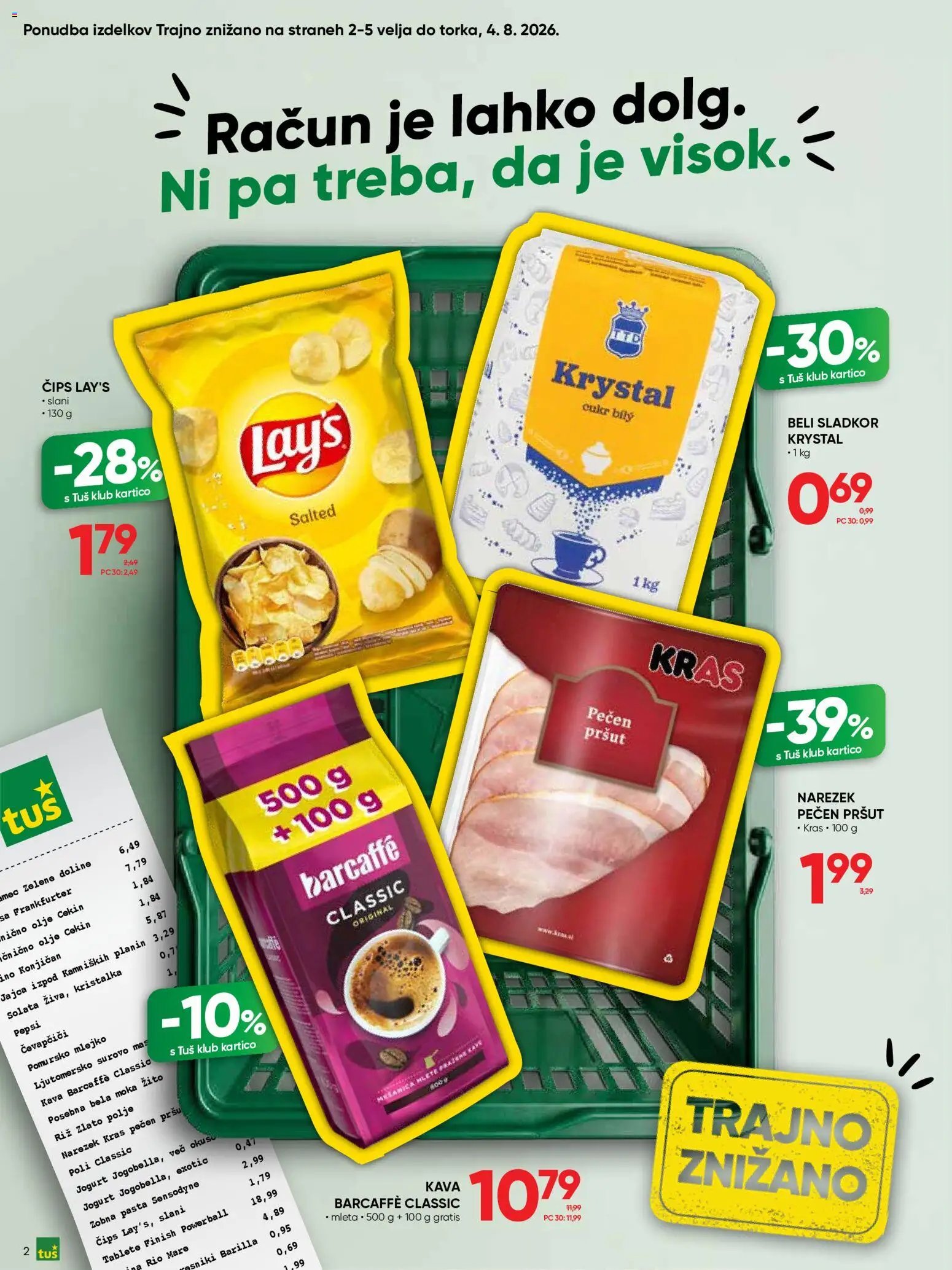 Tuš katalog