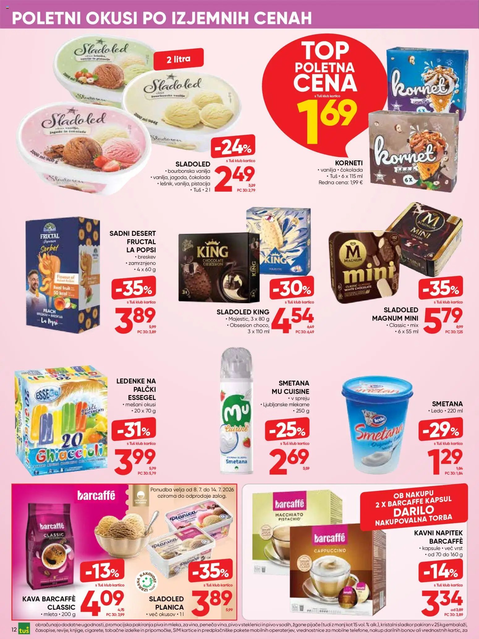 Tuš katalog