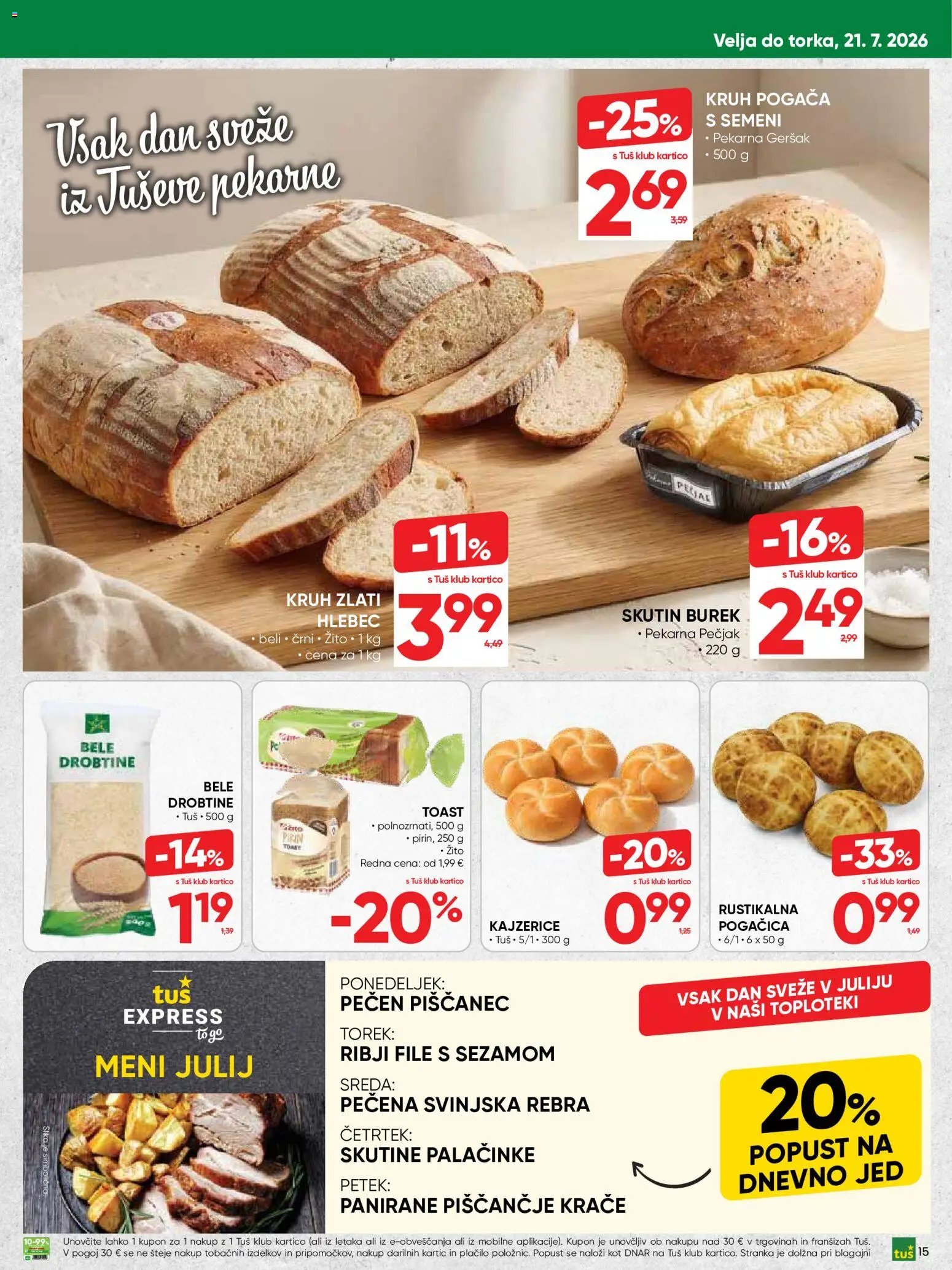 Tuš katalog