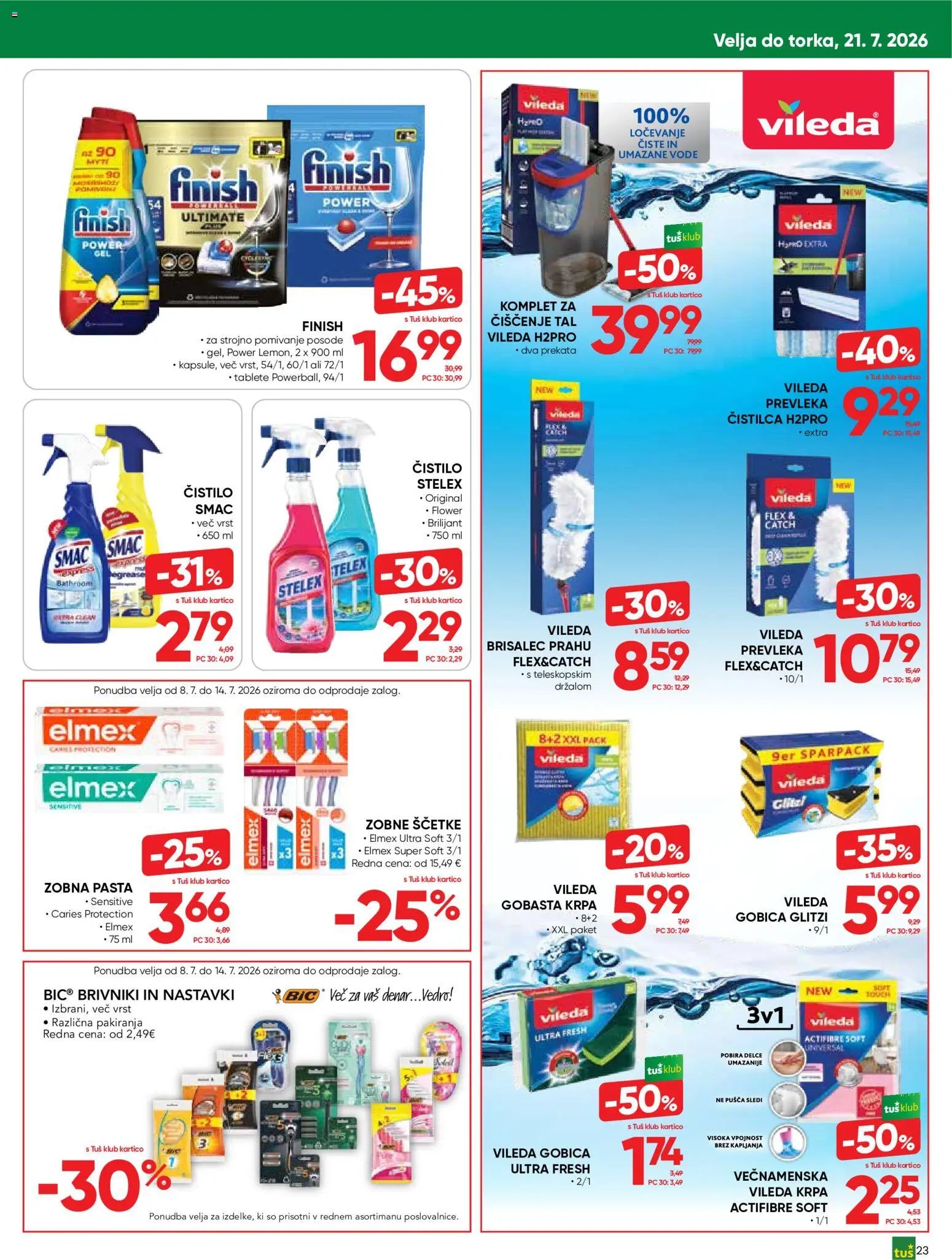 Tuš katalog