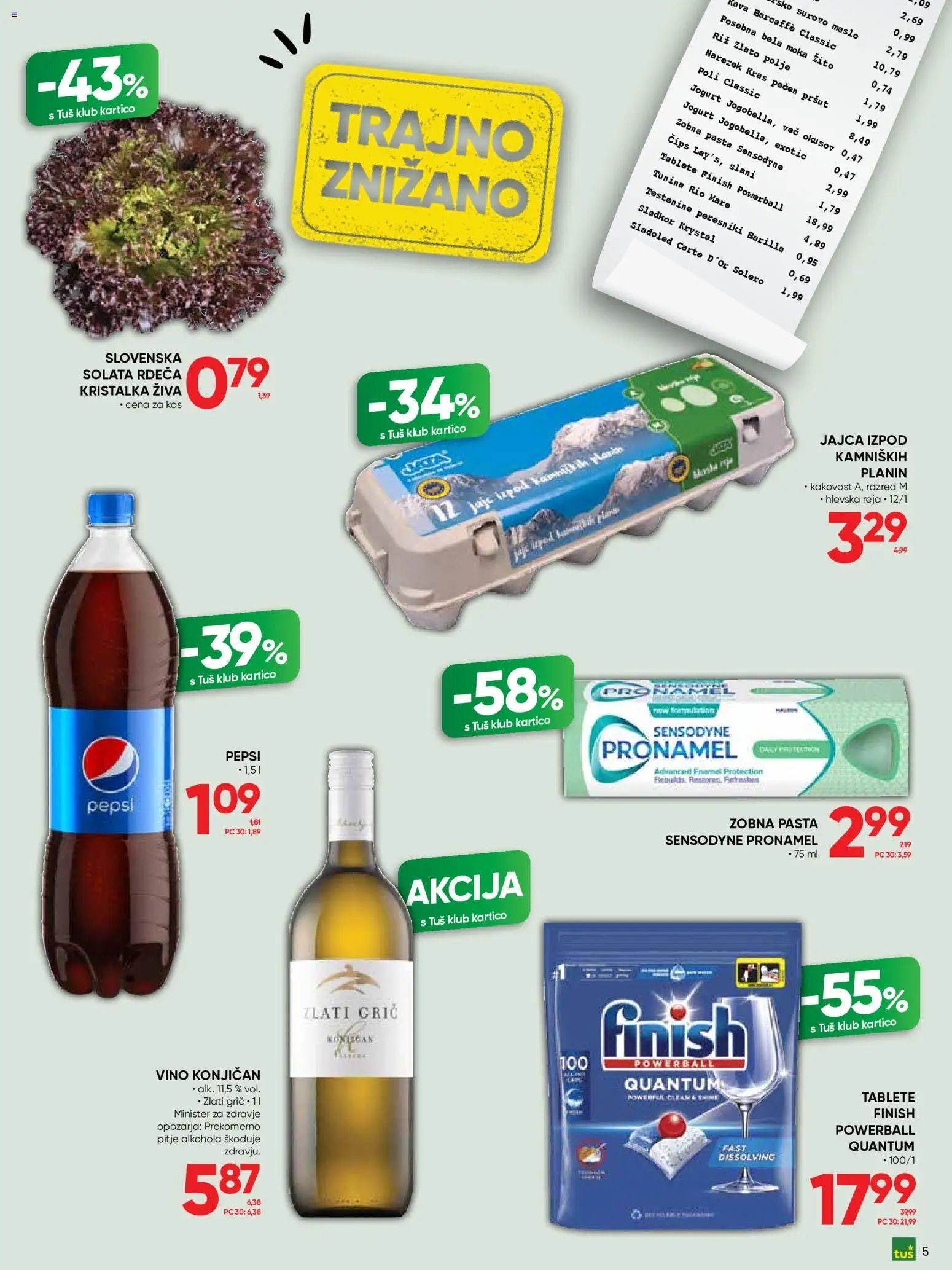 Tuš katalog