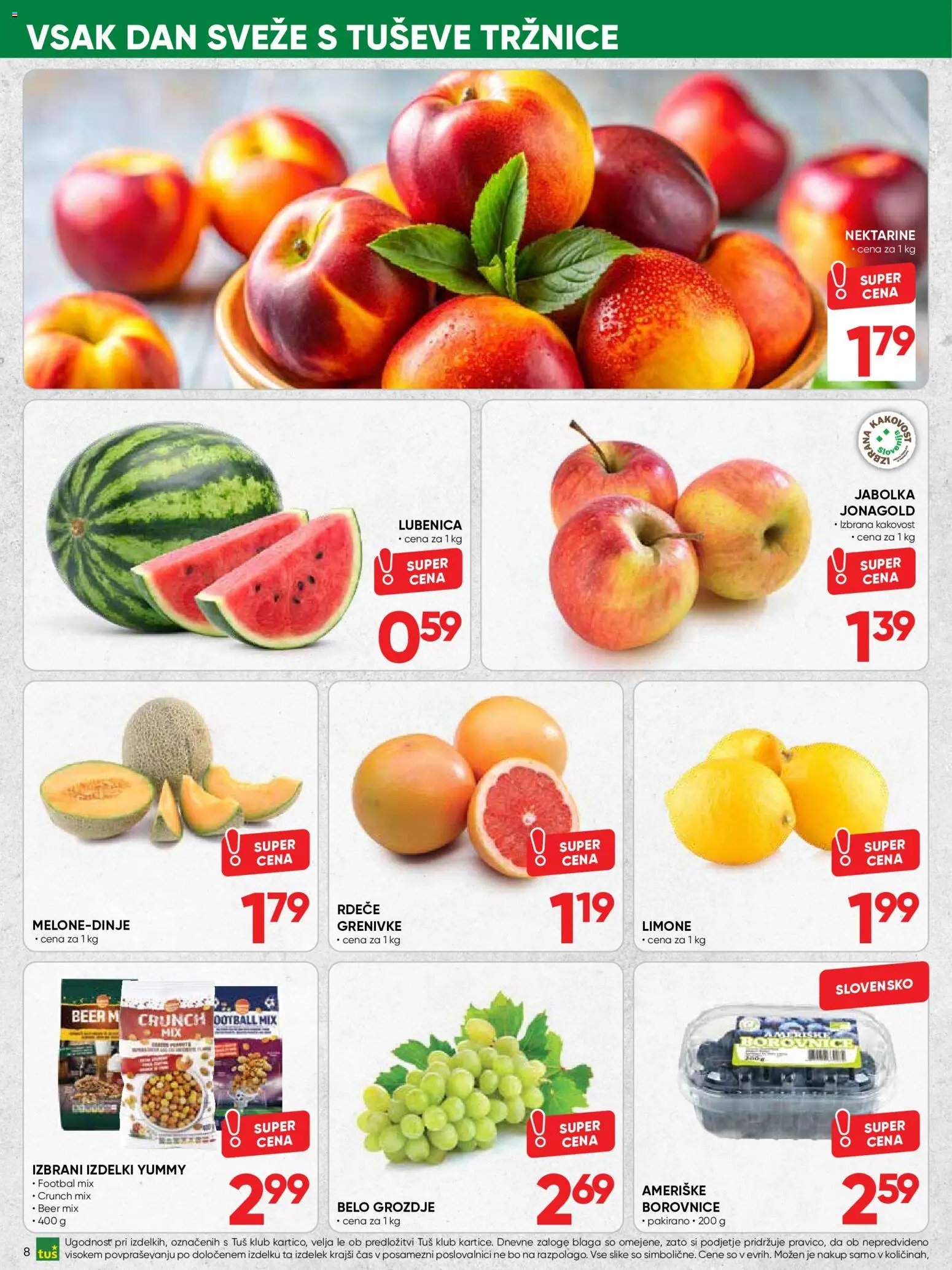 Tuš katalog
