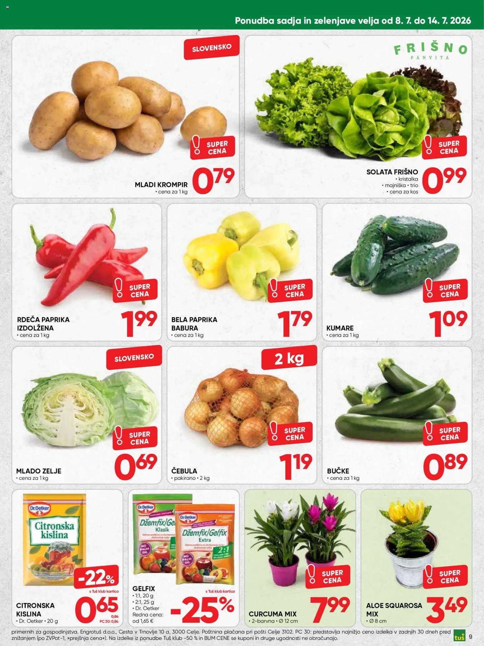 Tuš katalog